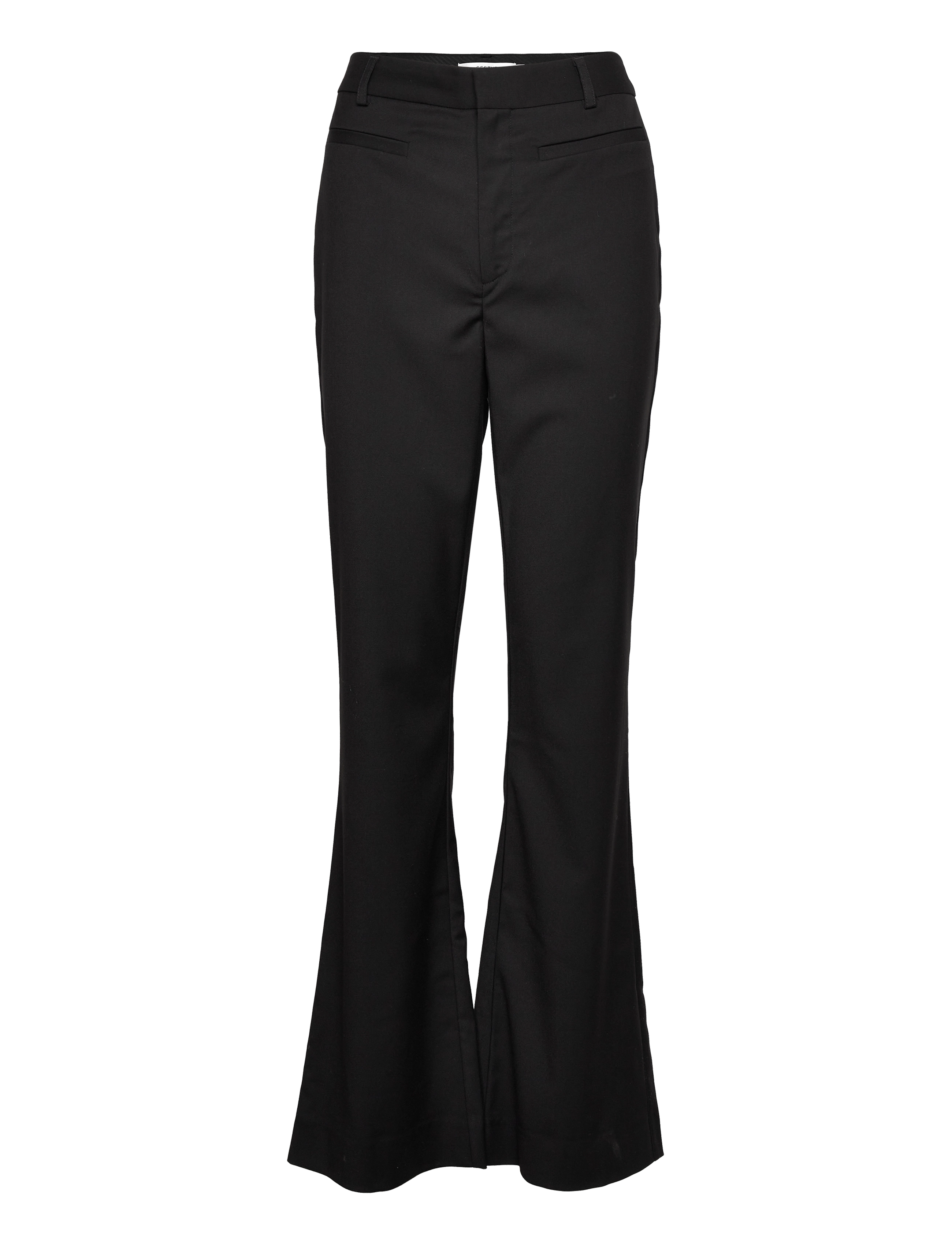 Gestuz - PaulaGZ MW flarred pants - black - 1