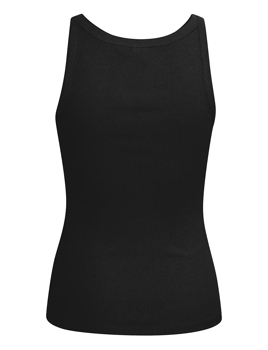 Gestuz - DrewGZ sl top NOOS - linnen - black - 2