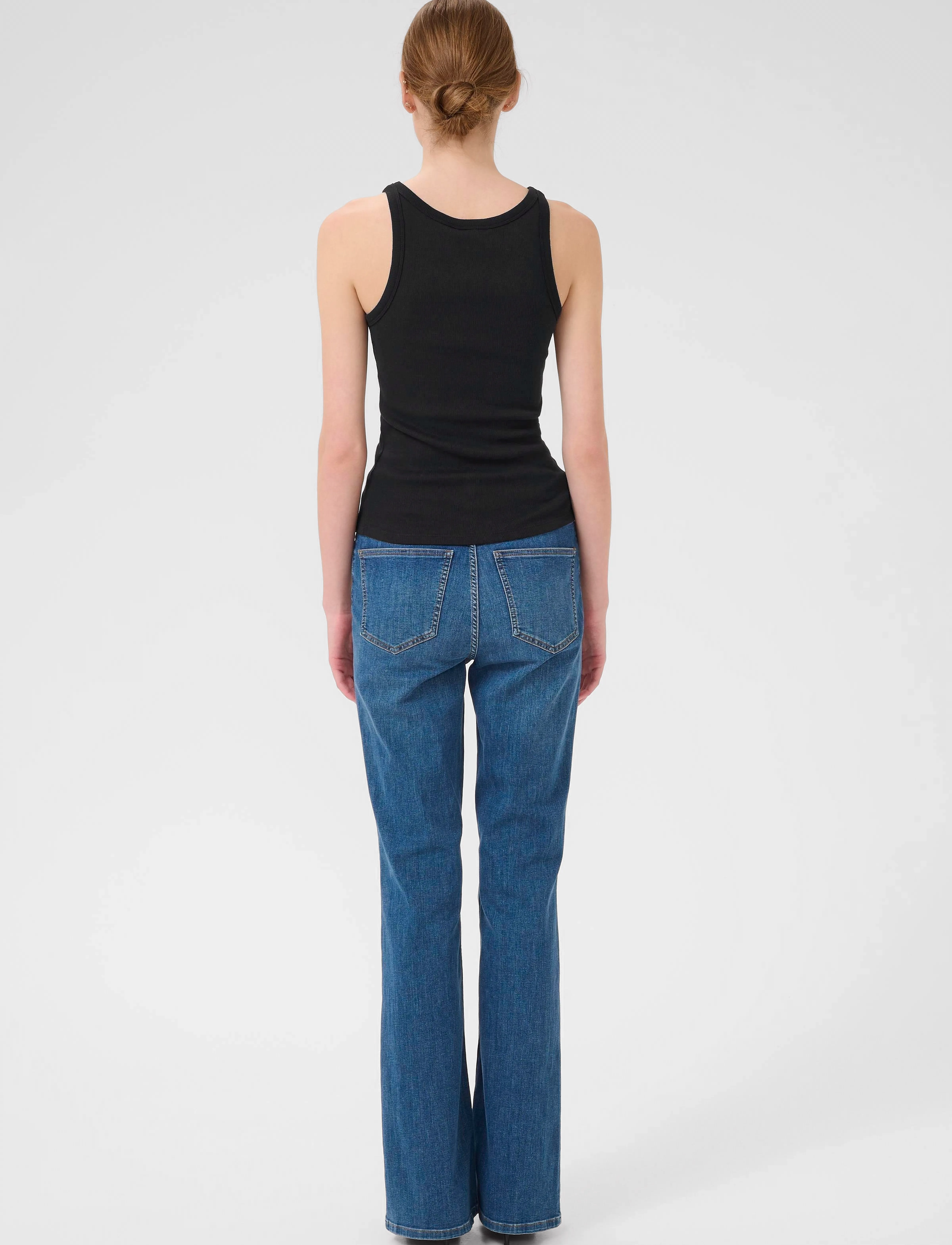 Gestuz - DrewGZ sl top NOOS - sleeveless tops - black - 4