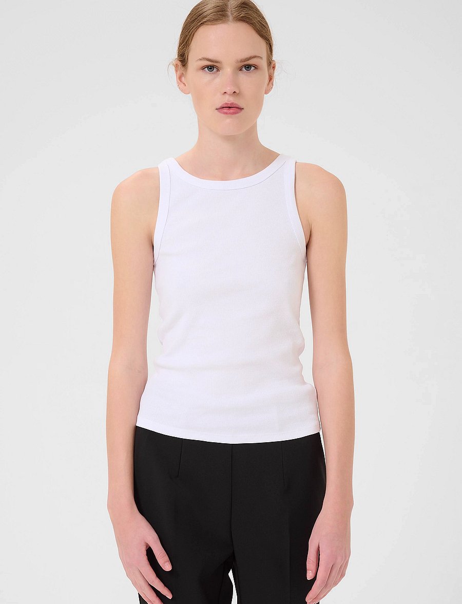 Gestuz - DrewGZ sl top NOOS - Ärmellose tops - bright white - 0