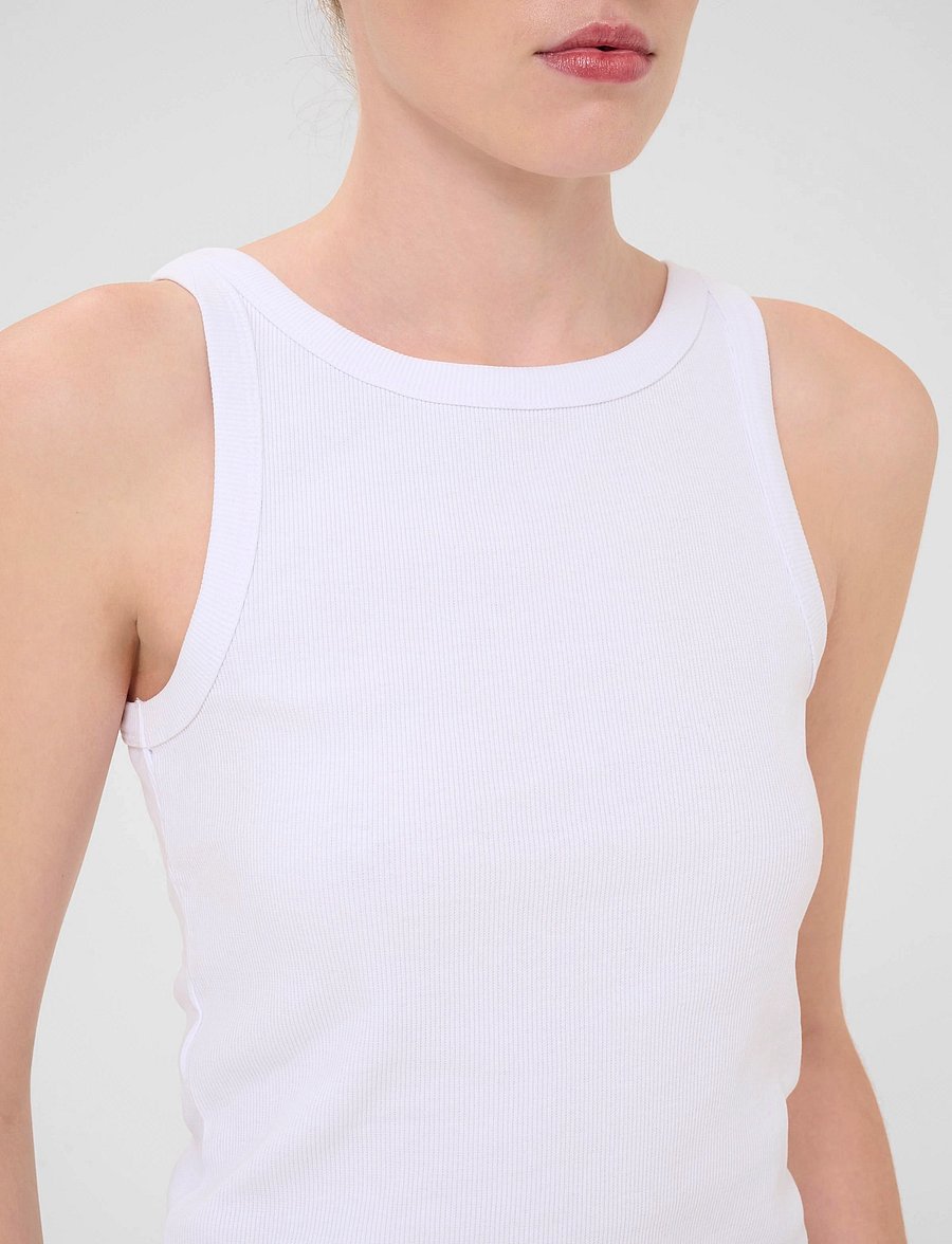 Gestuz - DrewGZ sl top NOOS - Ärmellose tops - bright white - 5