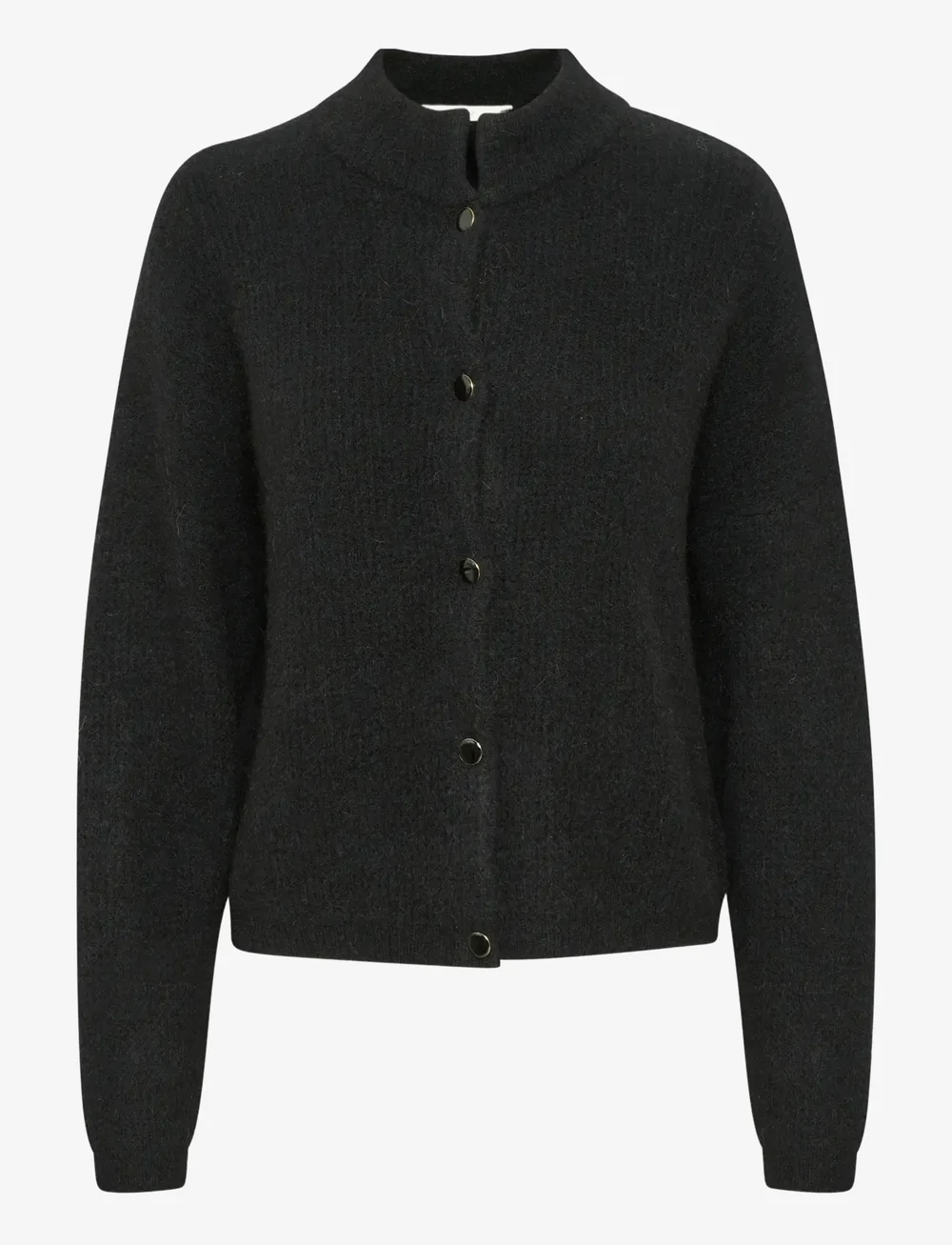 Gestuz - AlphaGZ short cardigan NOOS - cardigans - black - 1