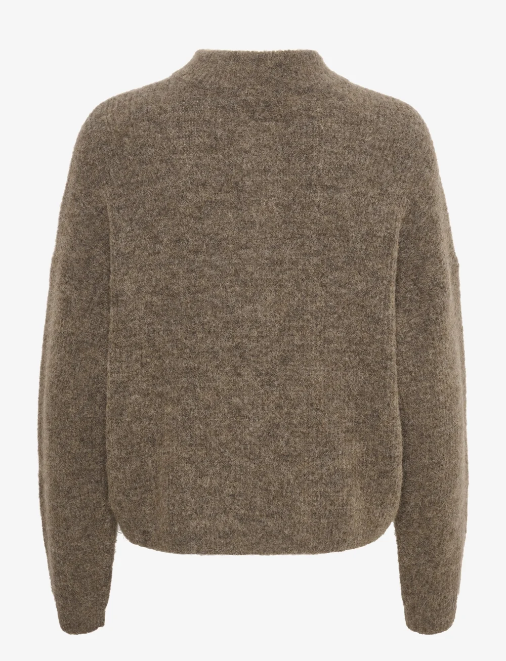 Gestuz - AlphaGZ short cardigan NOOS - cardigans - dark sand melange - 2