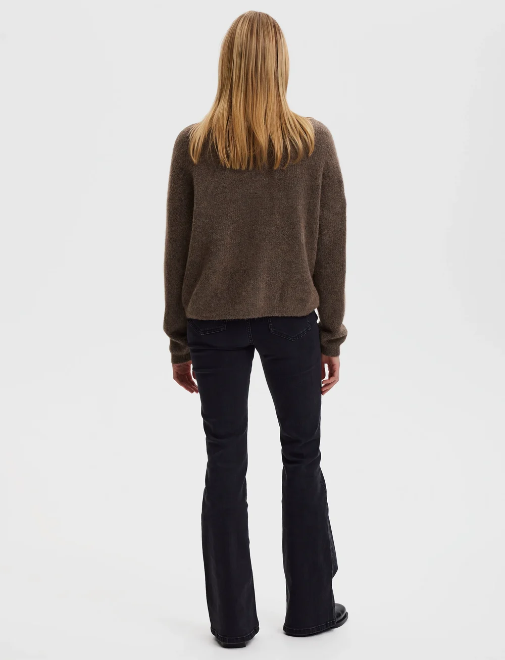 Gestuz - AlphaGZ short cardigan NOOS - cardigans - dark sand melange - 4