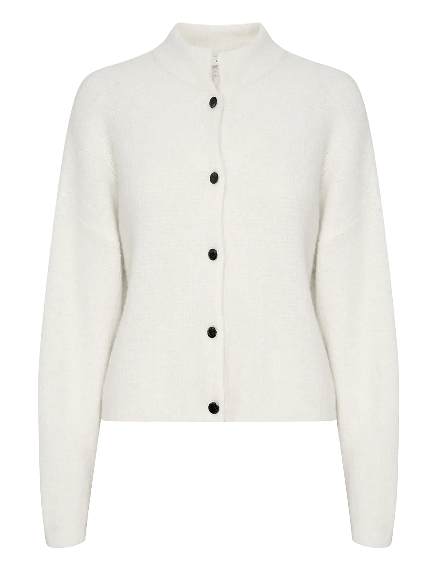 Gestuz - AlphaGZ short cardigan NOOS - strickjacken - ivory - 1