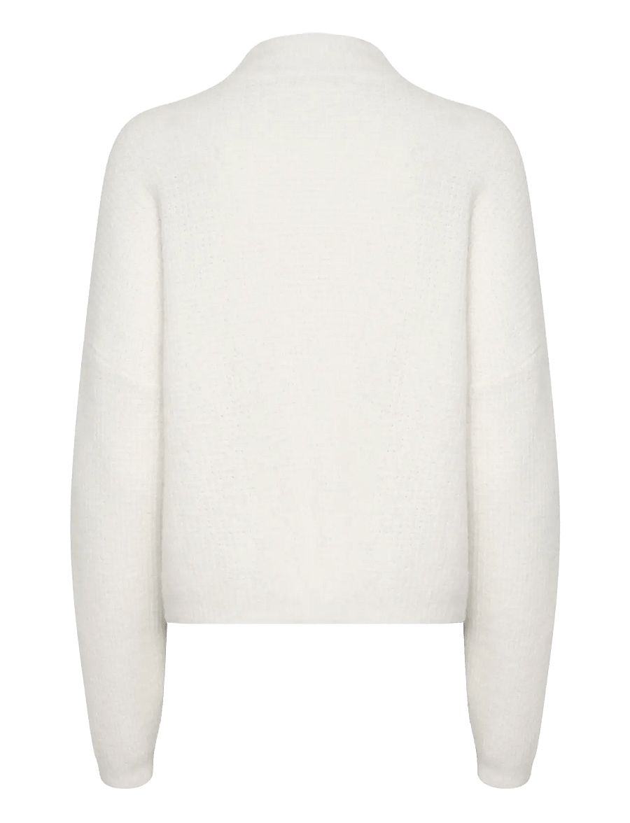Gestuz - AlphaGZ short cardigan NOOS - strickjacken - ivory - 2