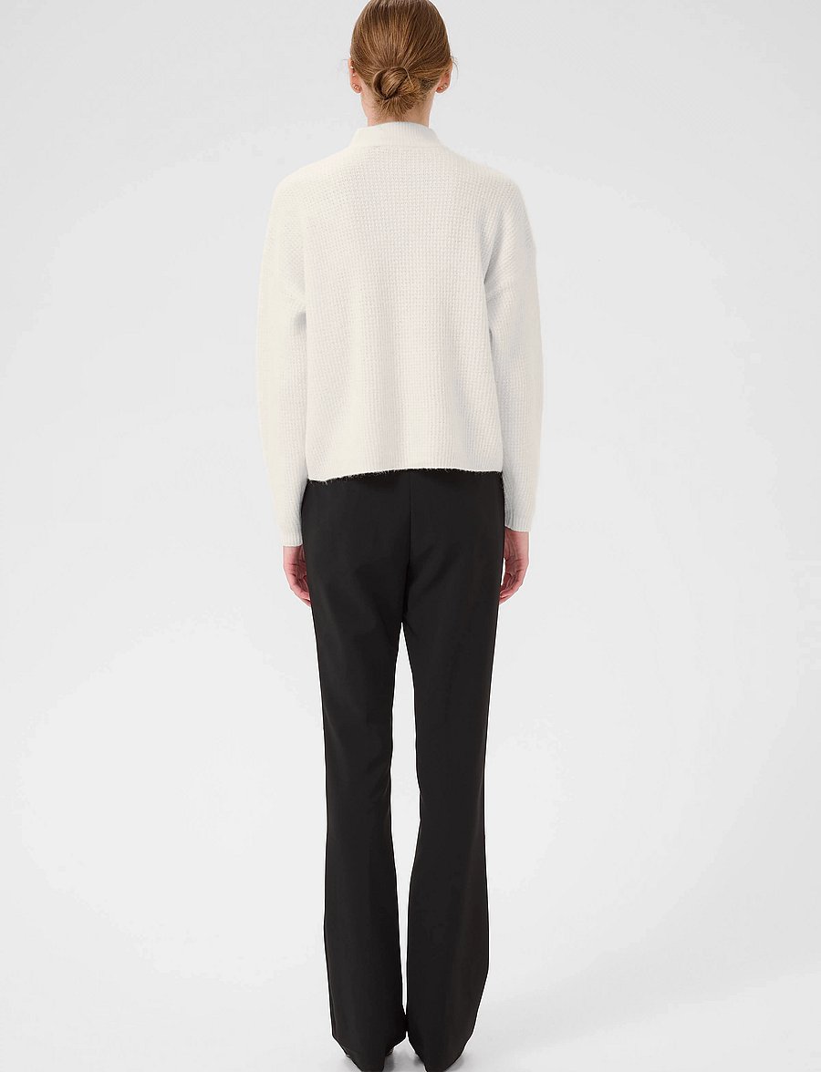 Gestuz - AlphaGZ short cardigan NOOS - strickjacken - ivory - 4