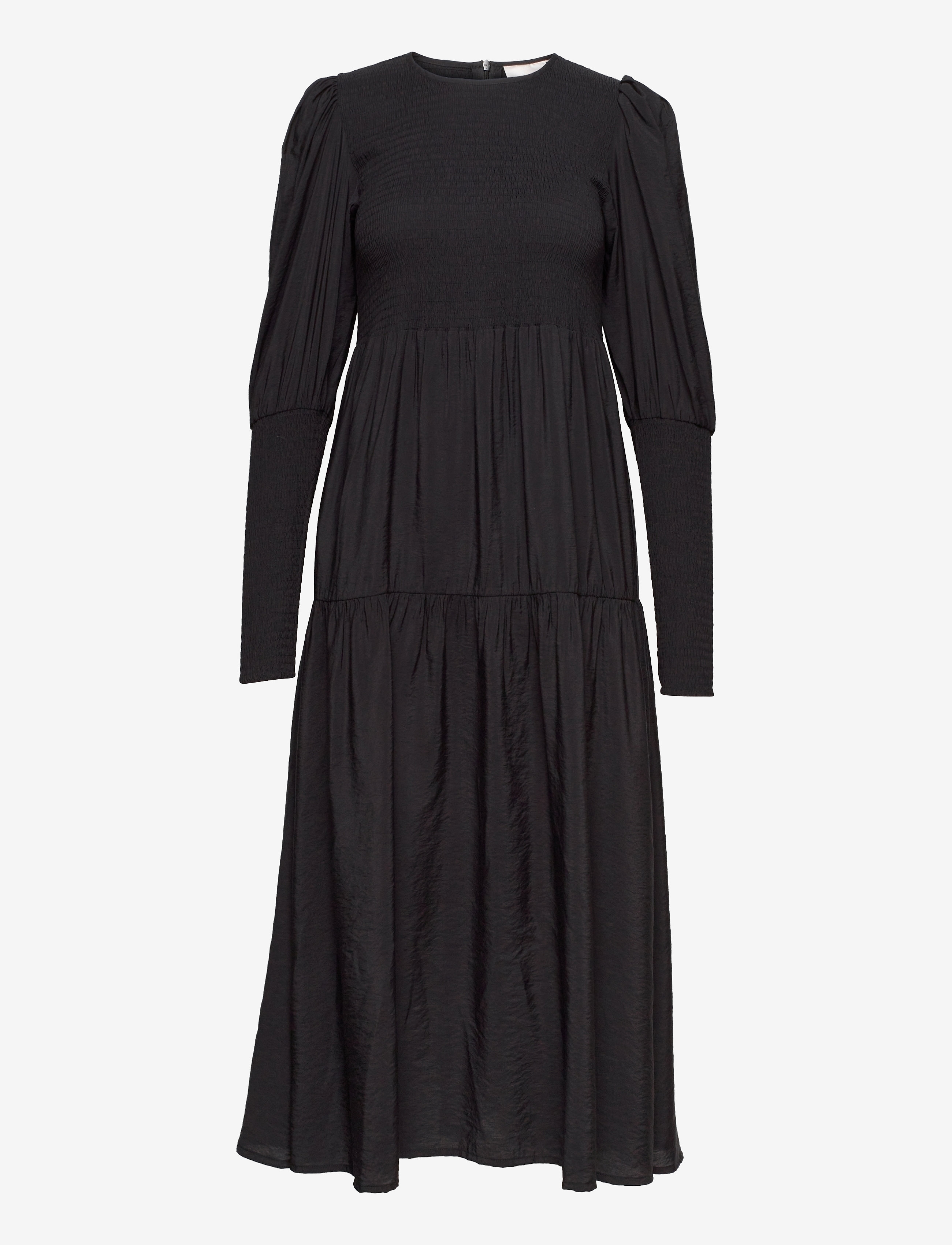 Gestuz MorianaGZ solid long dress - Gestuz - BLACK / black