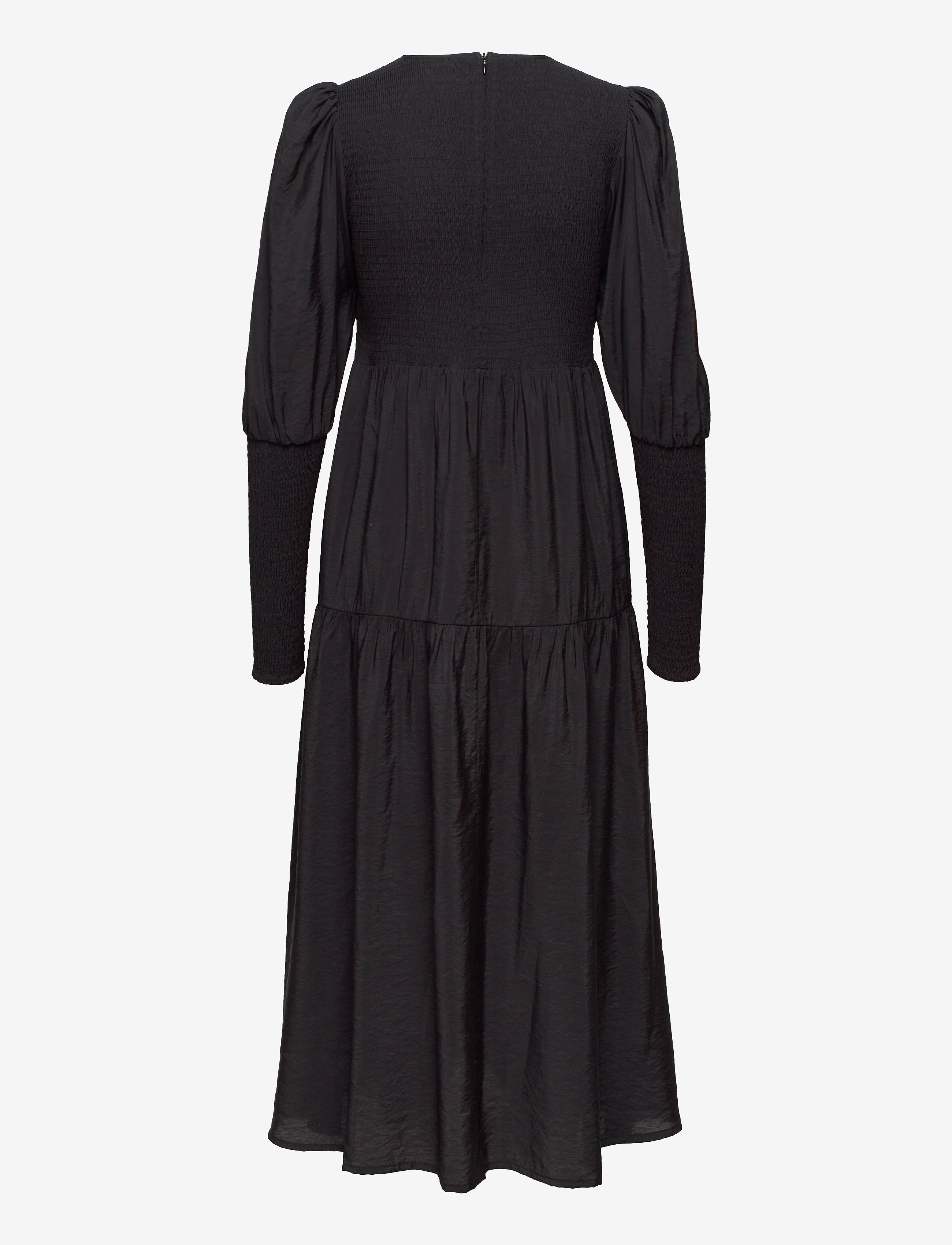 Gestuz - MorianaGZ solid long dress - midikleidid - black - 2