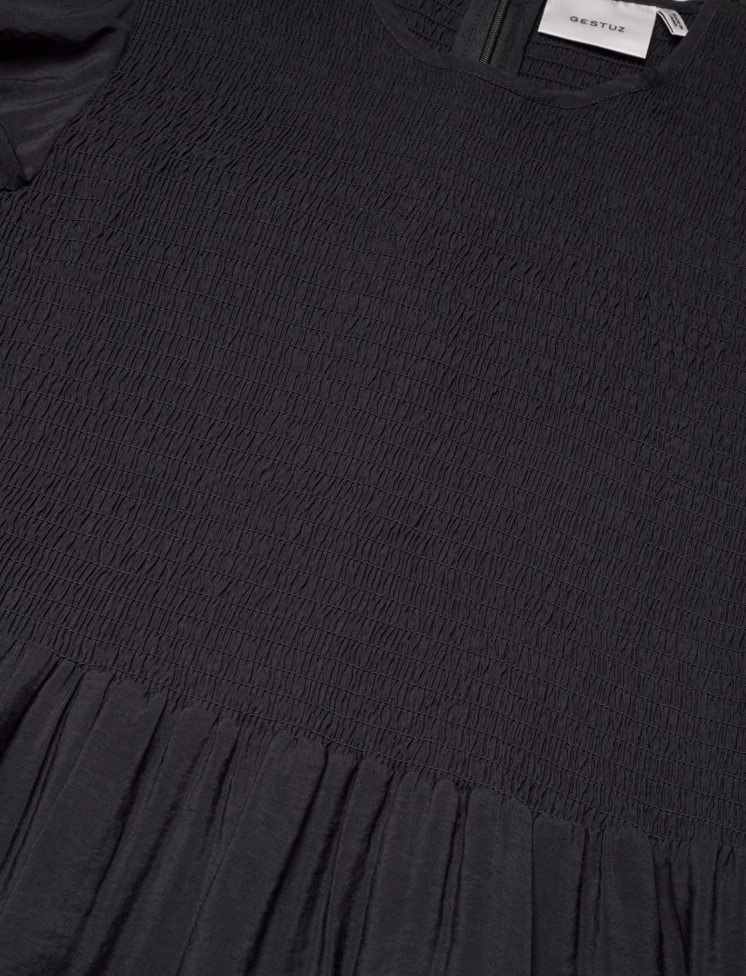 Gestuz - MorianaGZ solid long dress - midikleidid - black - 5