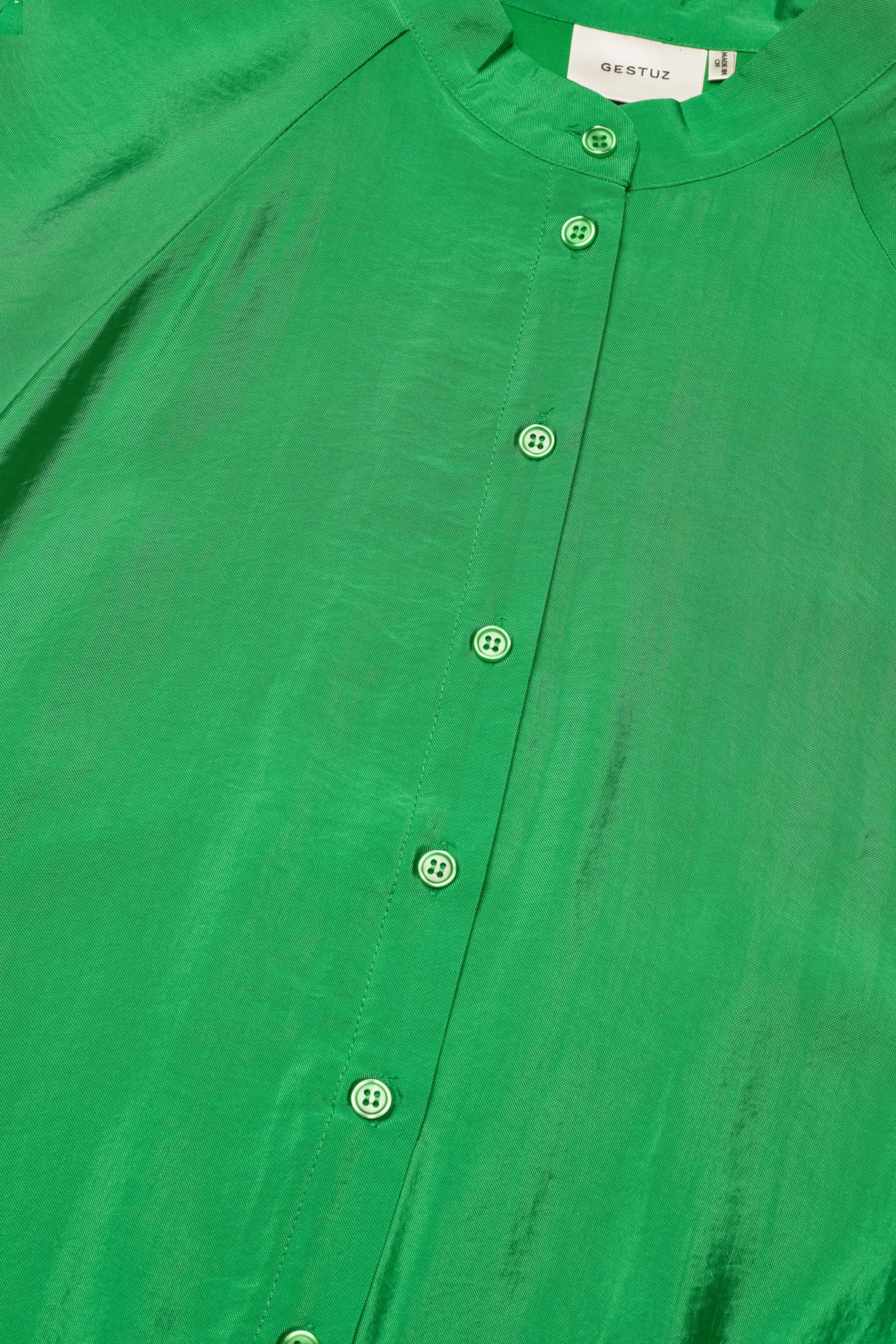 Gestuz - LuellaGZ ss dress - green bee - 2