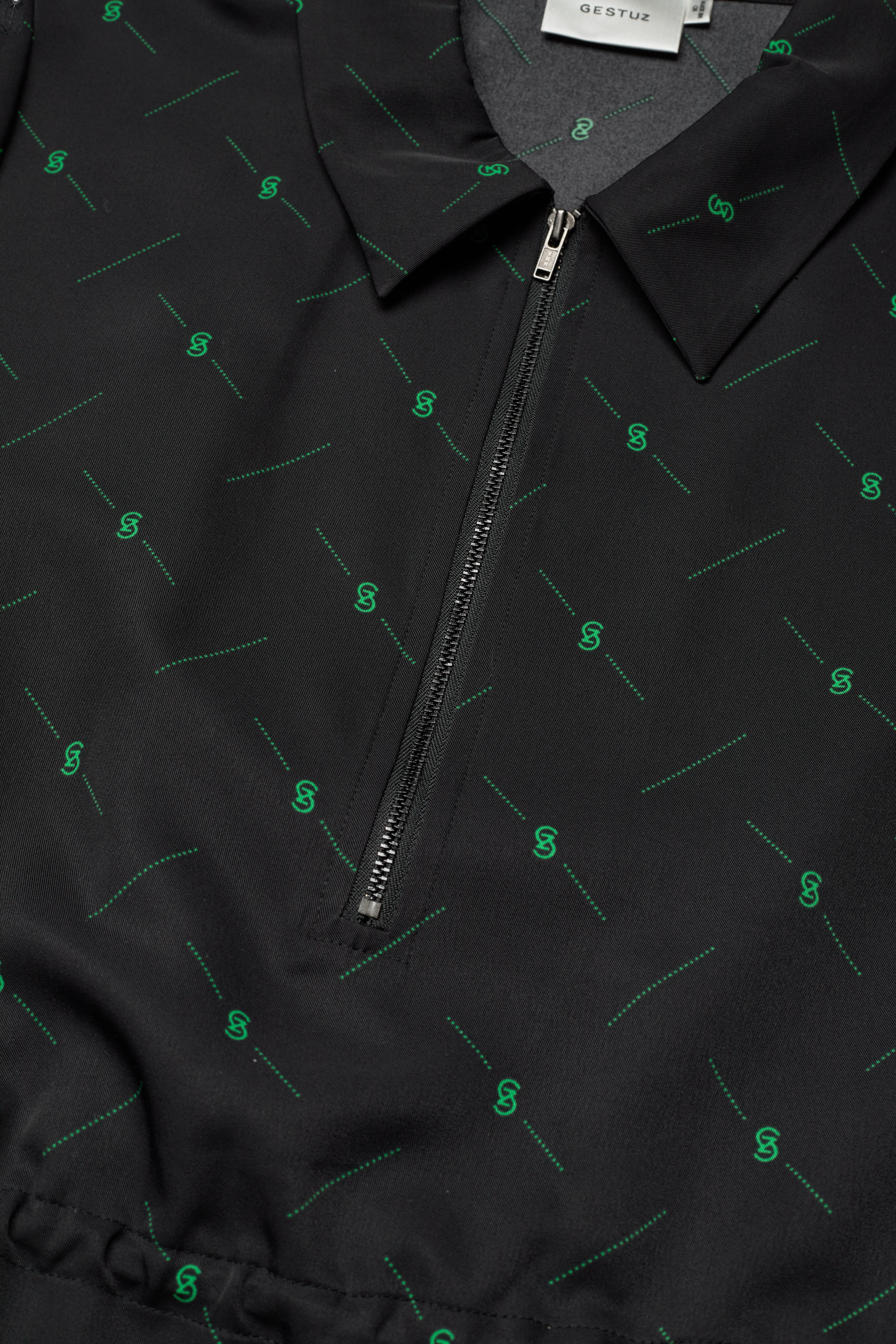 Gestuz - HanniGZ dress - black/green - 3