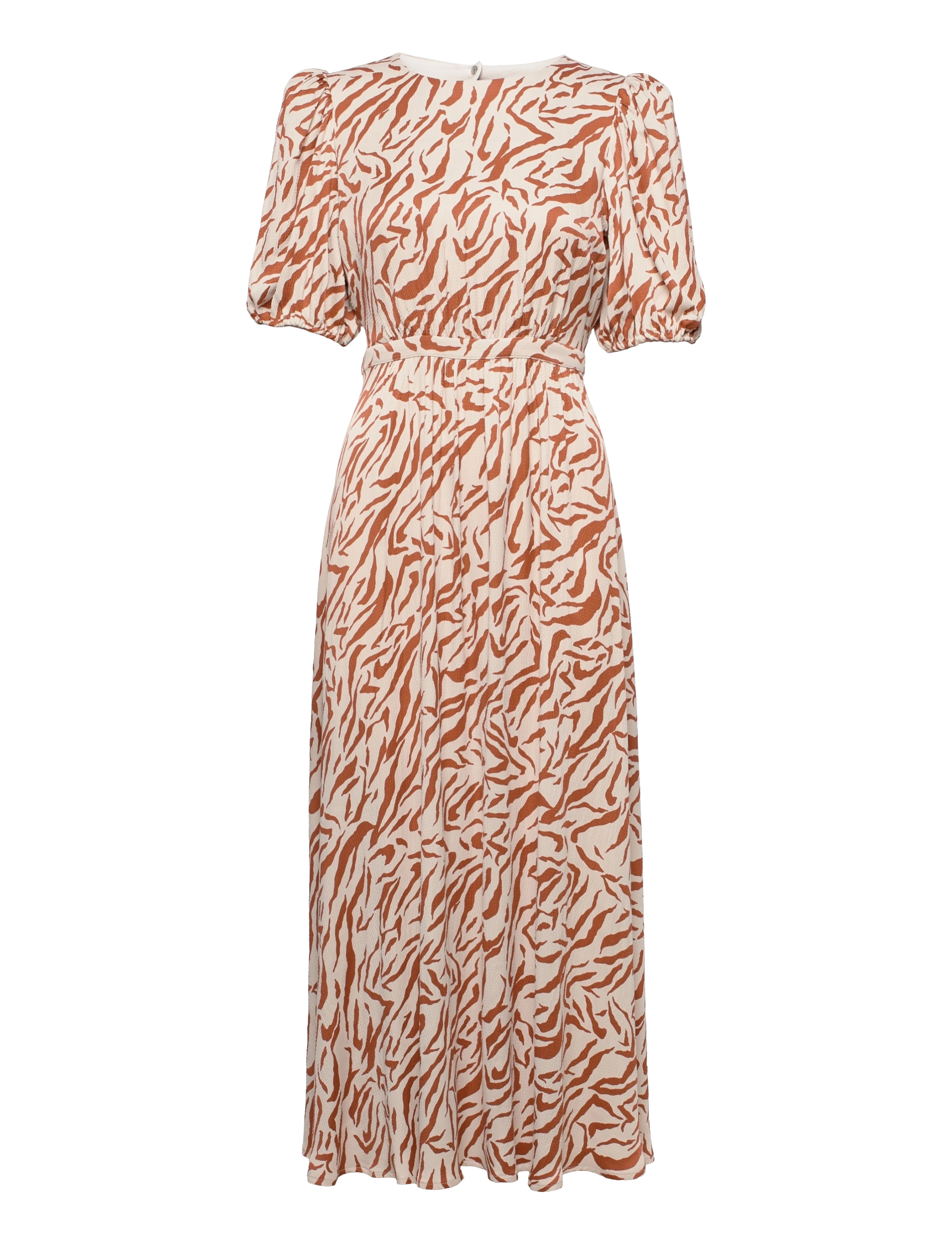 NeneGZ midi dress - MOONBEAM TIGER