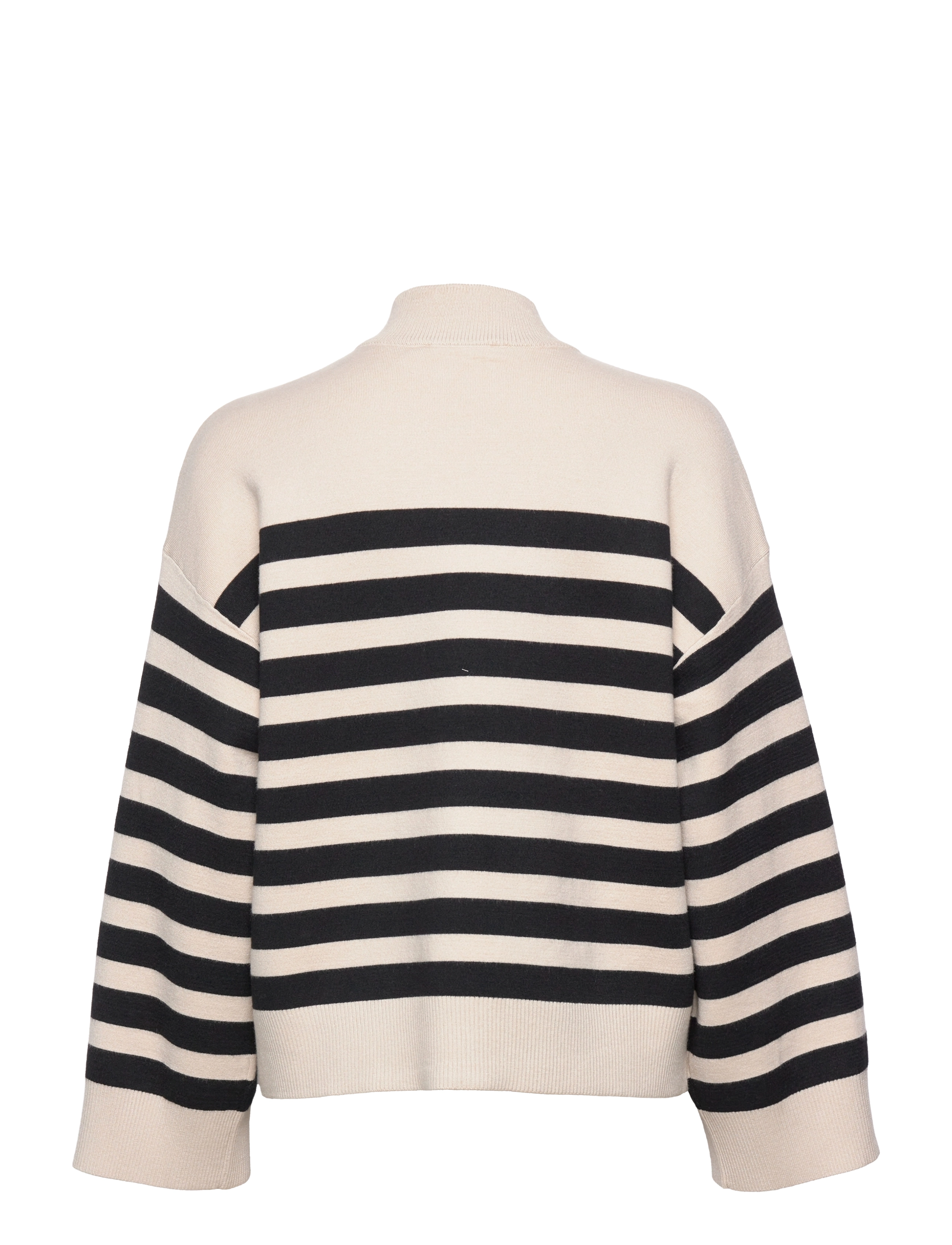 Gestuz - TalliGZ striped cardigan - moonbeam black stripe - 1