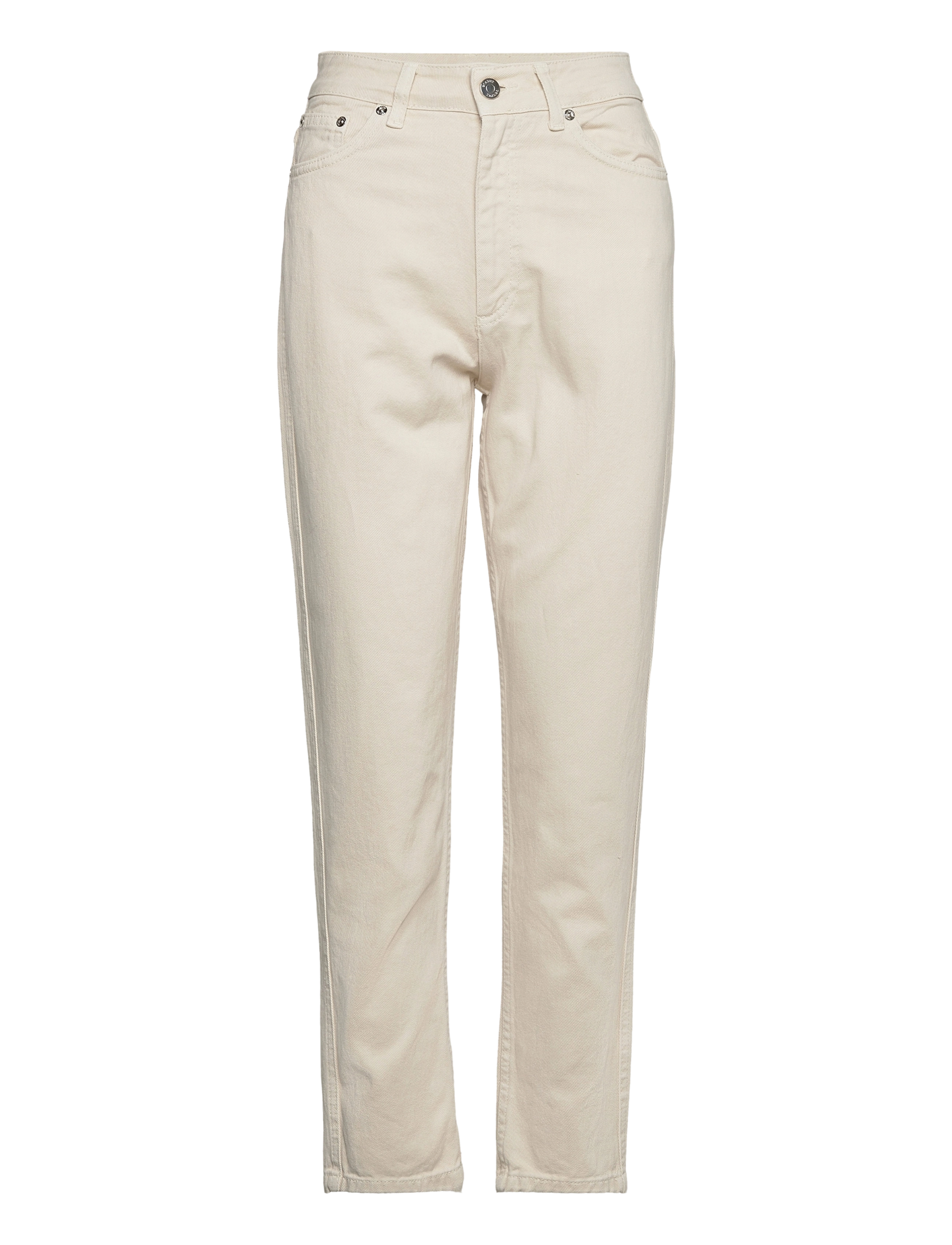 Gestuz DenaGZ HW mom twill jeans - Kläder - MOONBEAM / pink/rose
