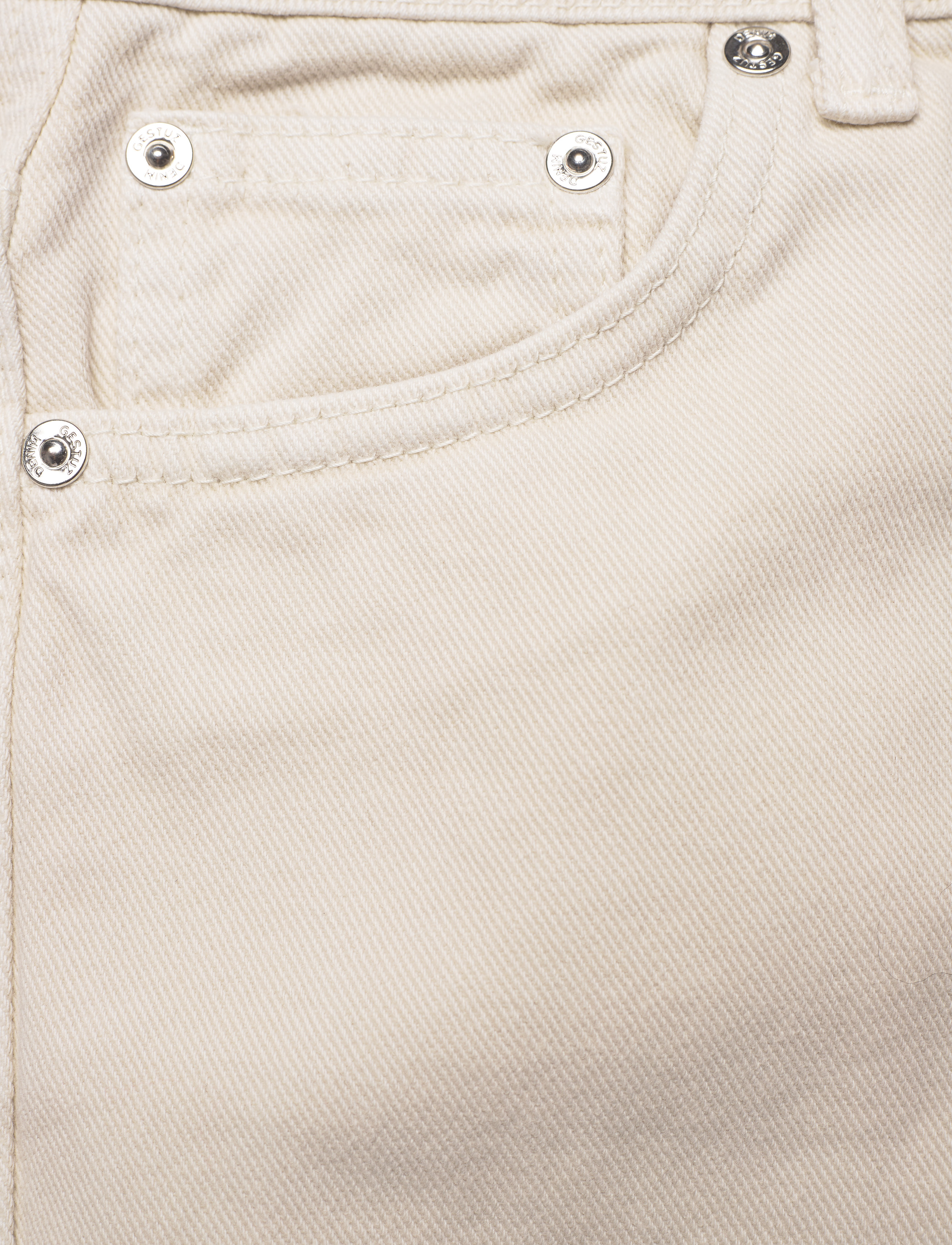 Gestuz - DenaGZ HW mom twill jeans - mom jeans - moonbeam - 2