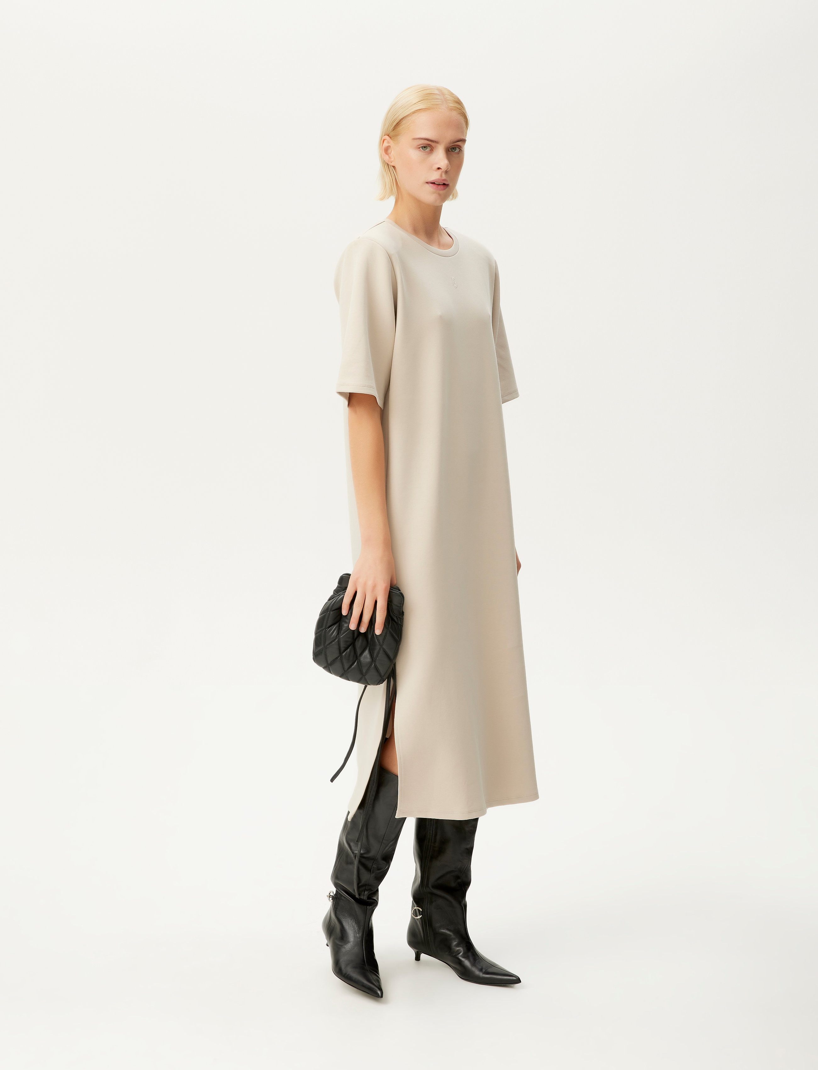 Gestuz - IminaGZ ss dress - pure cashmere - 4