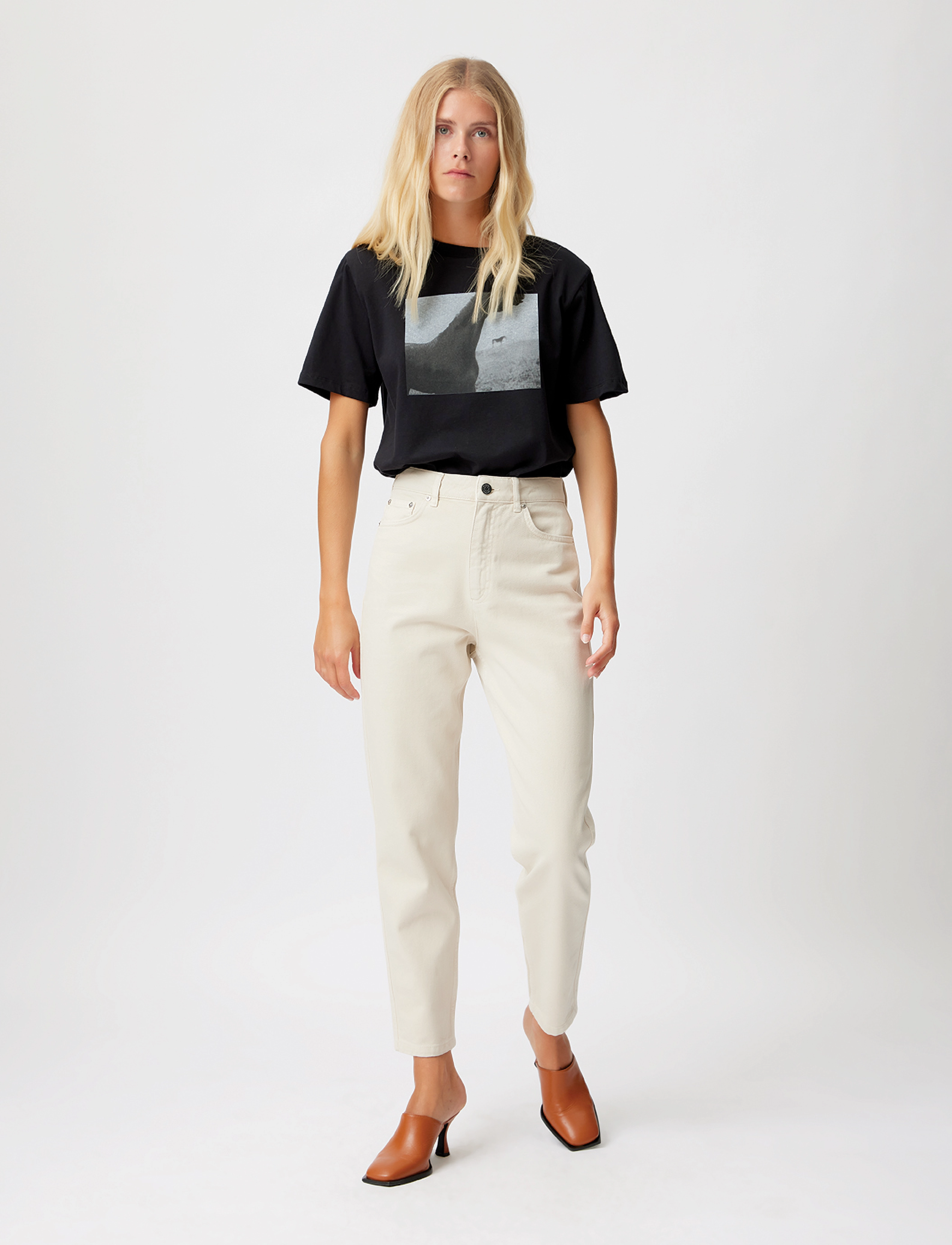 Gestuz - JoryGZ printed tee - black - 3