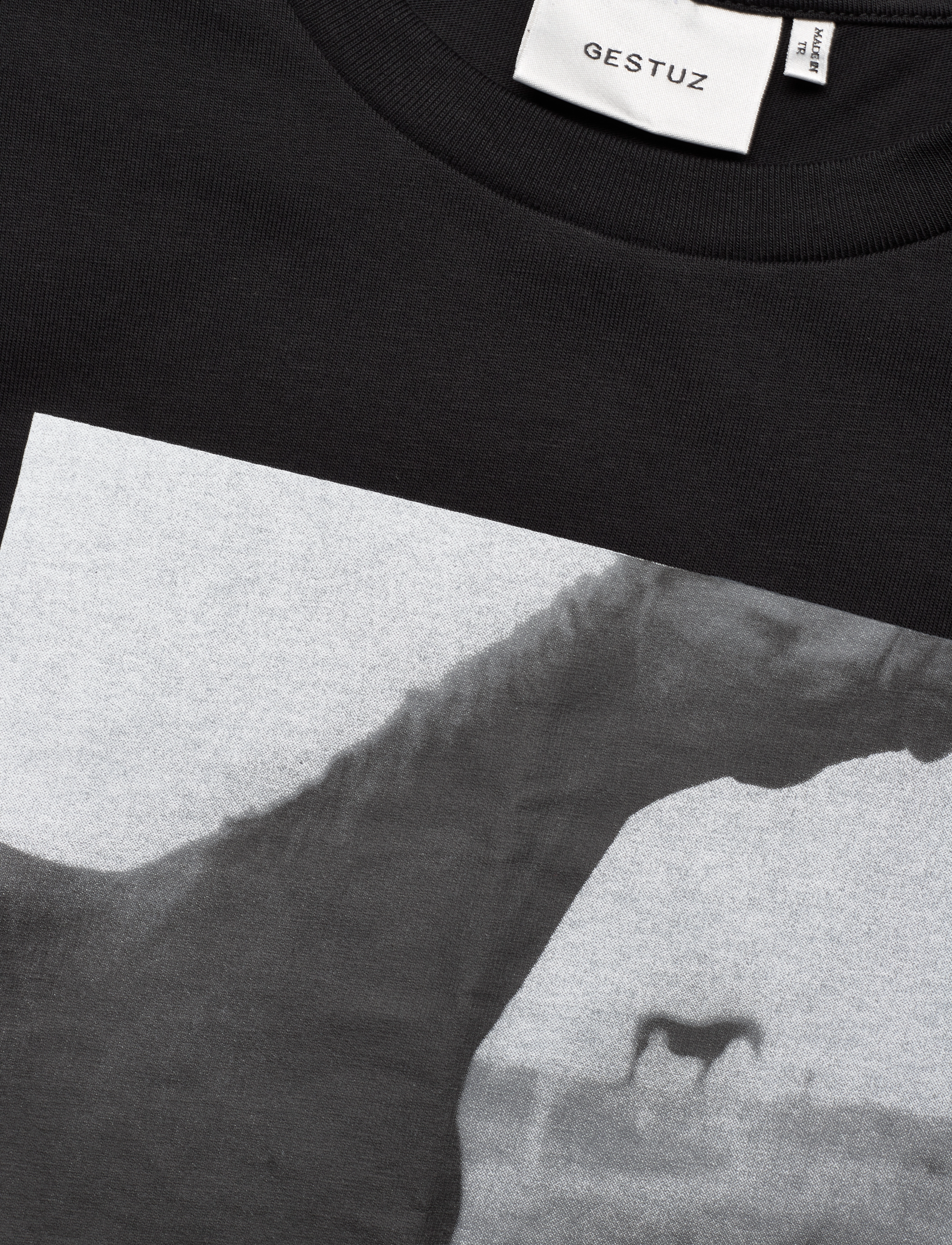 Gestuz - JoryGZ printed tee - black - 5