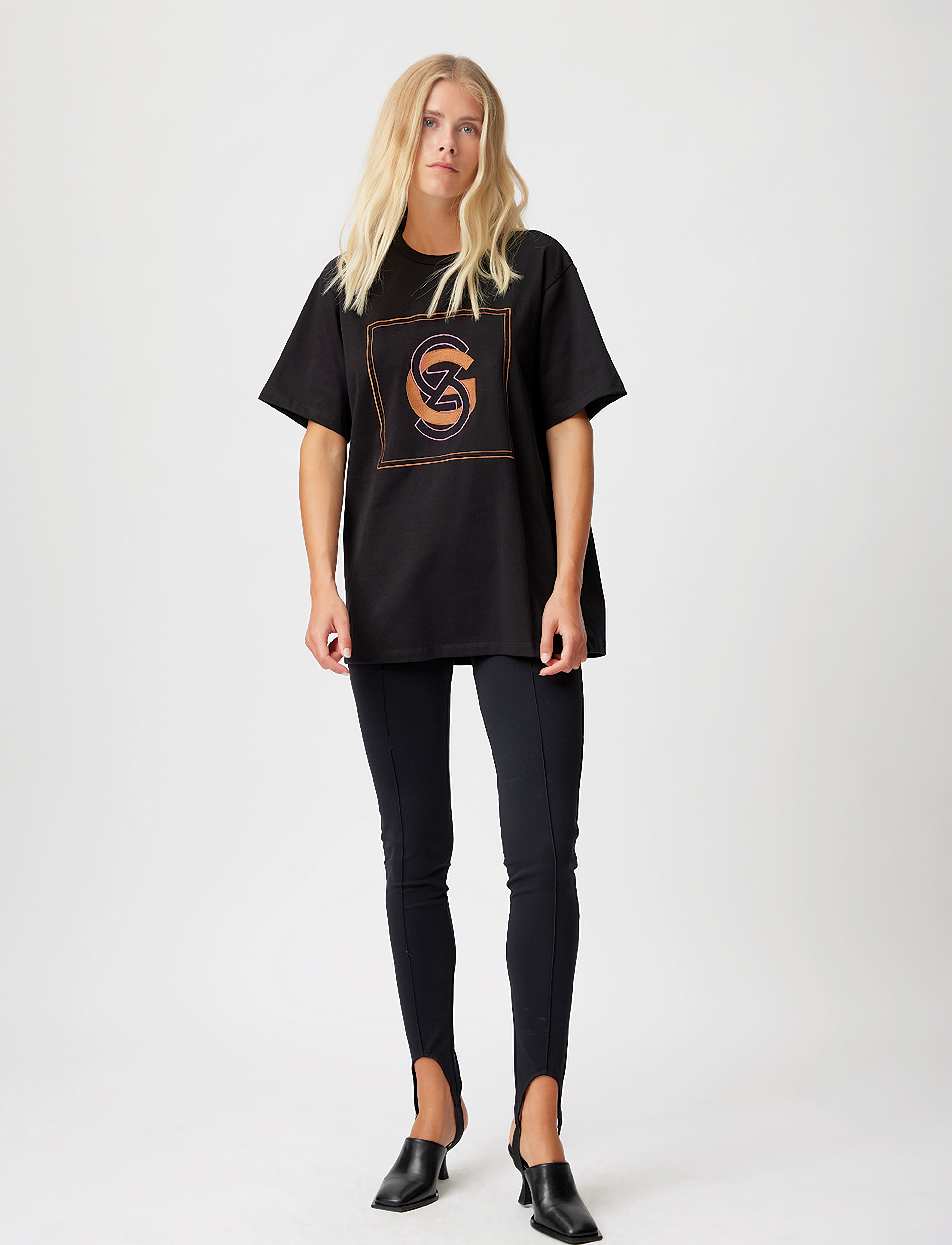 Gestuz - GisaGZ solid tee - black - 3