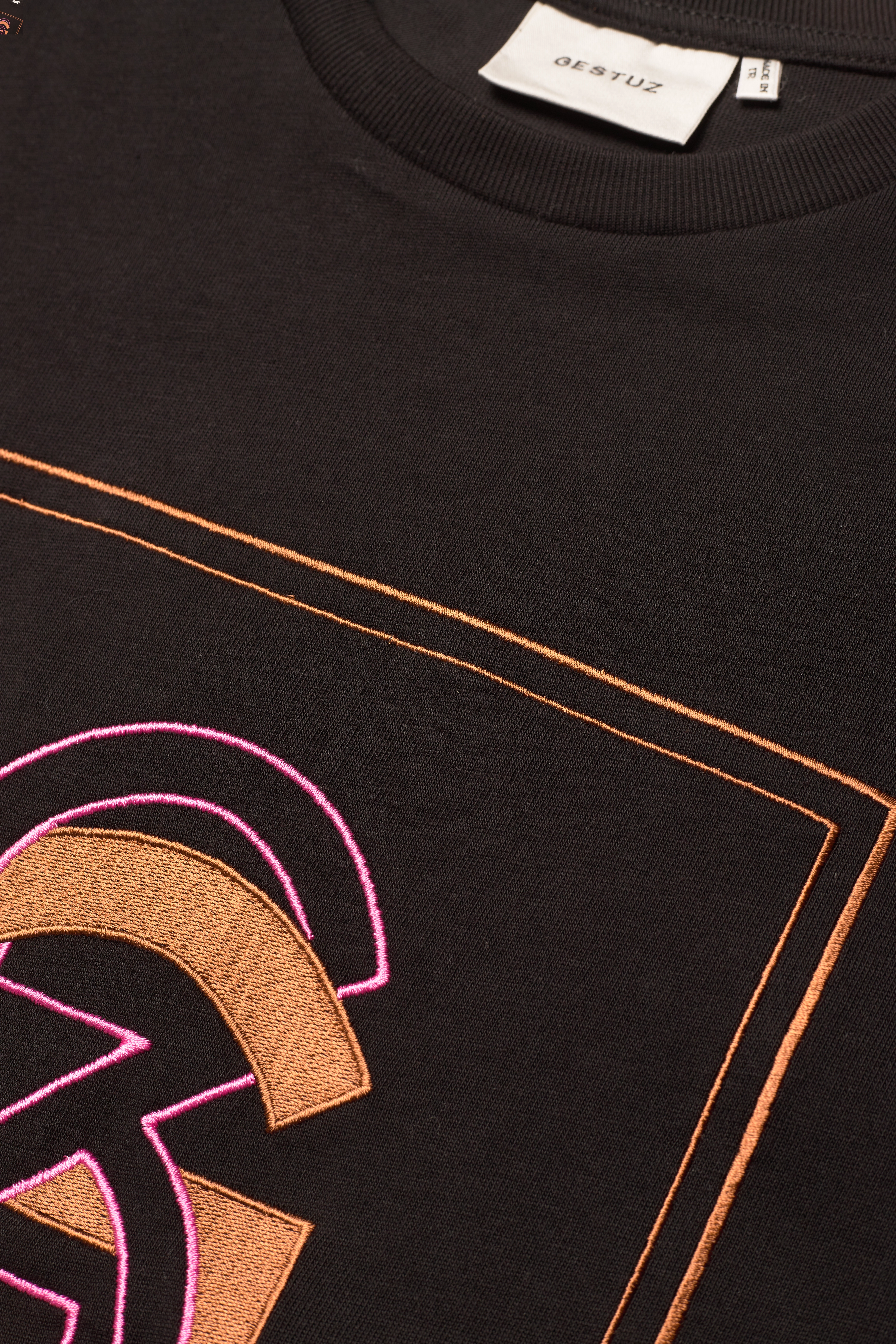 Gestuz - GisaGZ solid tee - black - 5