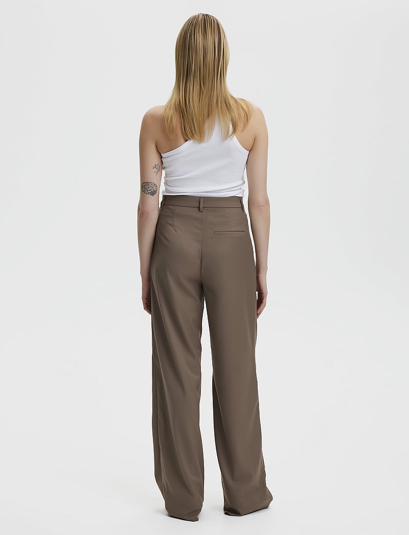 Gestuz - DrewGZ one shoulder - linnen - bright white - 3