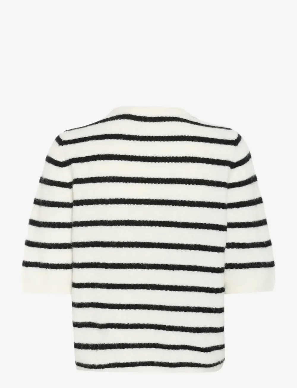 Gestuz - AlphaGZ tee NOOS - pullover - ivory black striped - 2