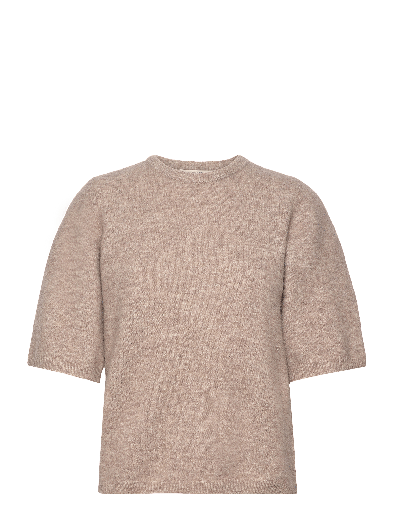 Gestuz - AlphaGZ tee - neulepuserot - warm sand melange - 1