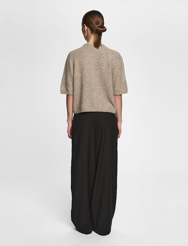 Gestuz - AlphaGZ tee - neulepuserot - warm sand melange - 4