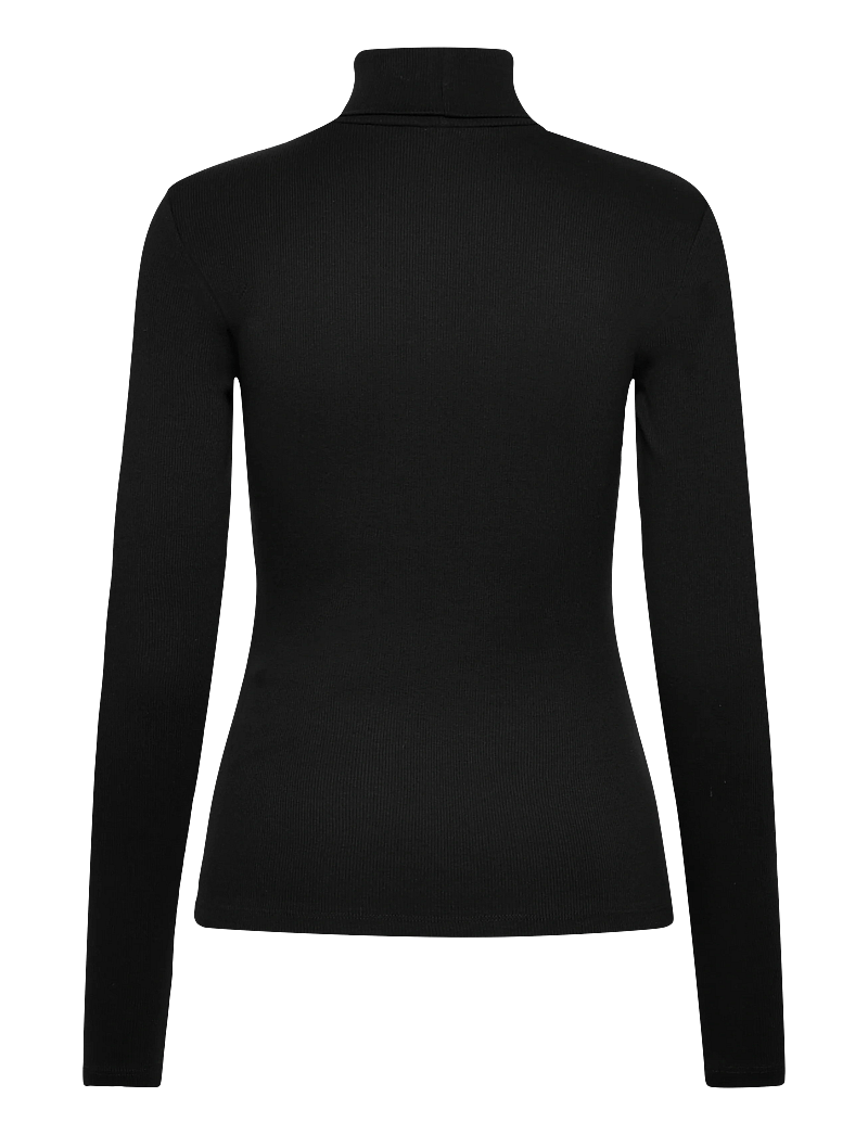 Gestuz - DrewGZ ls rollneck NOOS - polotröjor - black - 1