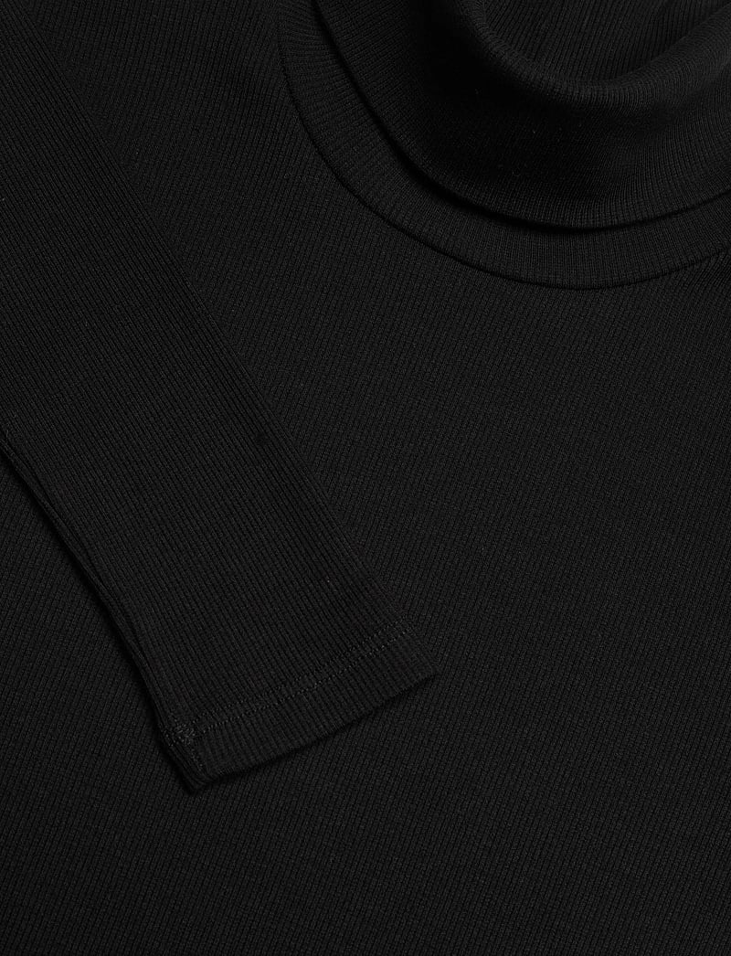 Gestuz - DrewGZ ls rollneck NOOS - polotröjor - black - 2