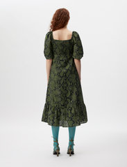 Gestuz - SantiaGZ long dress - midi kjoler - green snake - 3