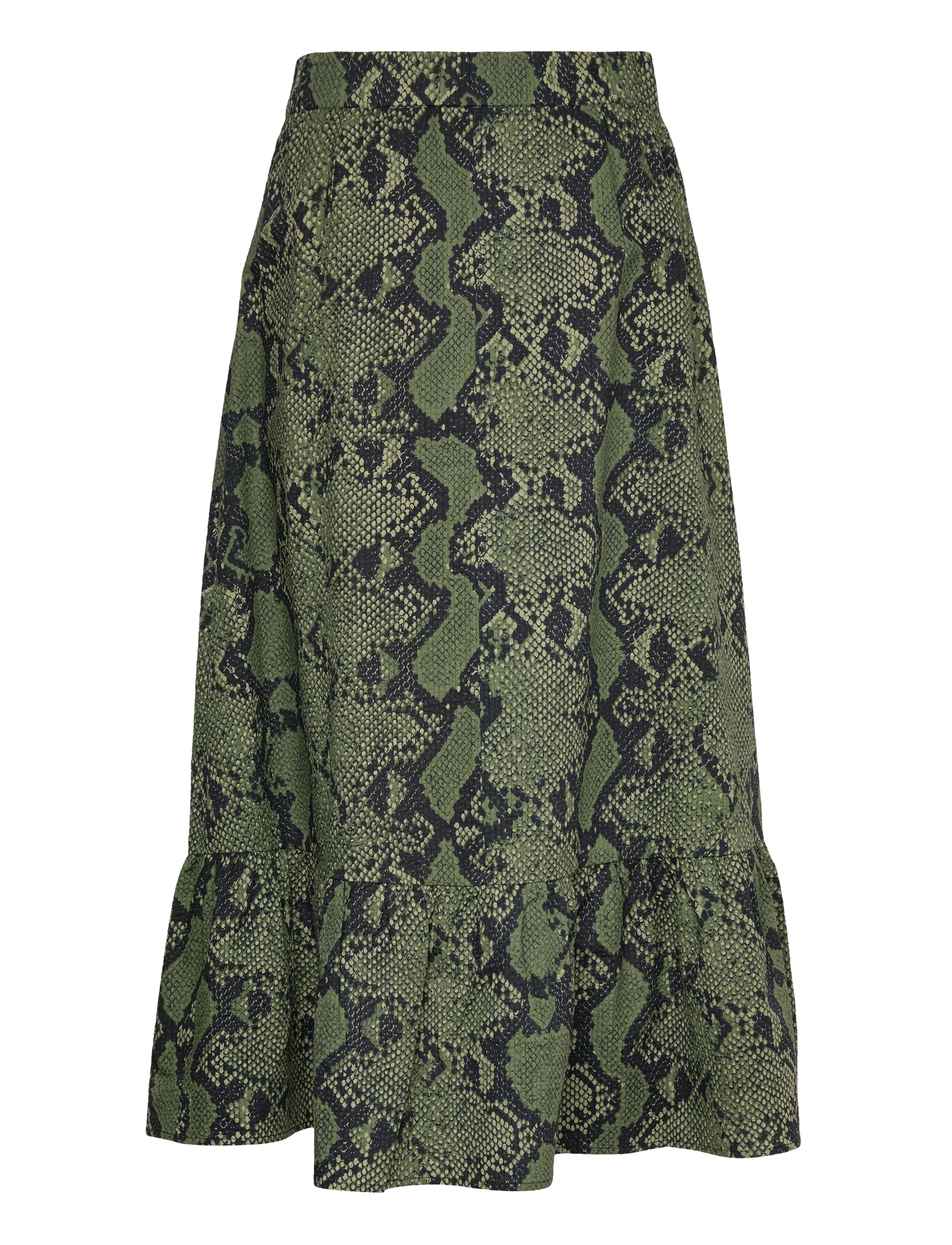 Gestuz - SantiaGZ HW skirt - green snake - 1