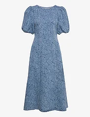 Gestuz - AbrilGZ long dress - maxi dresses - light blue laser print - 0