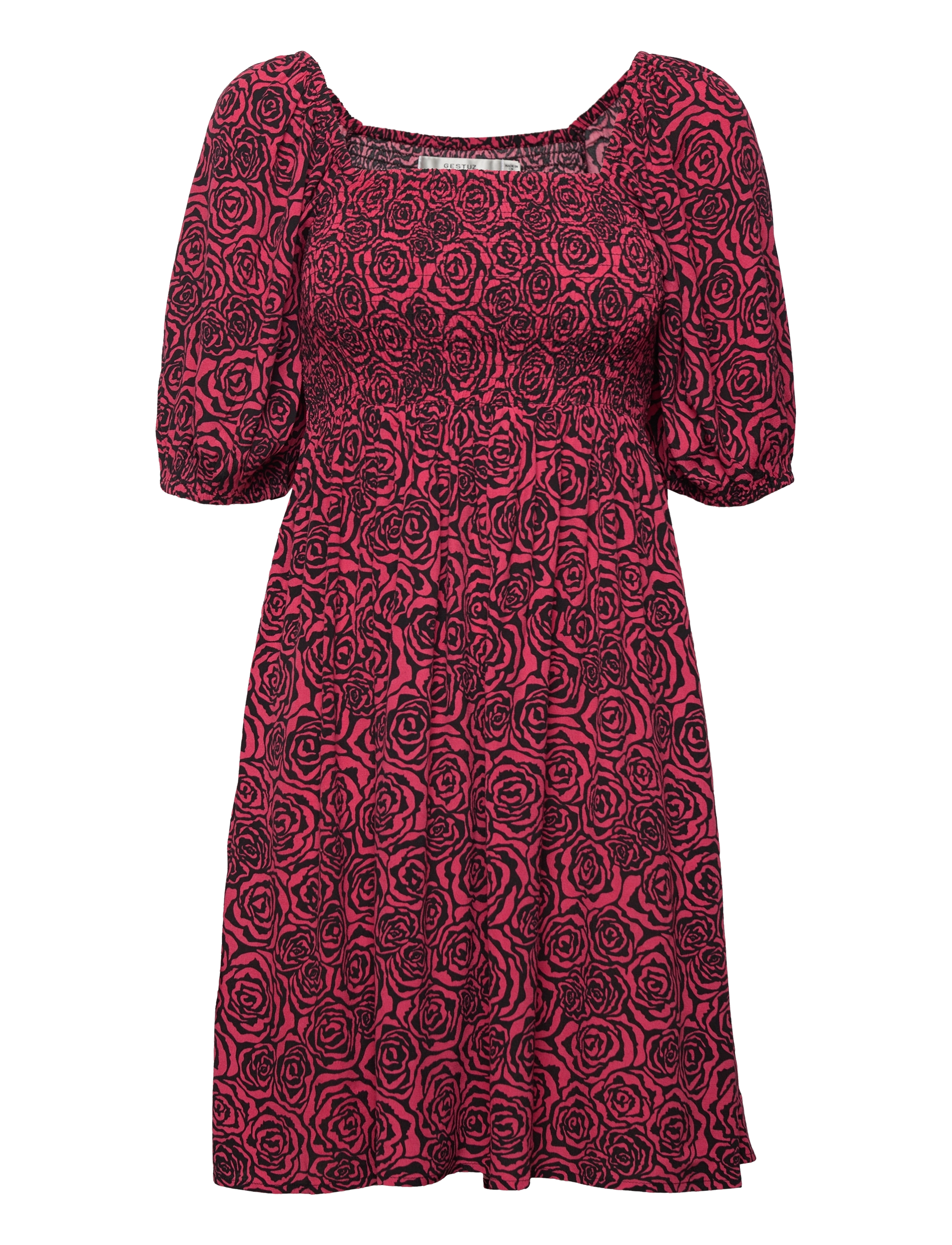 Gestuz RosyGZ short dress - Gestuz - PINK ROSES / pink/rose