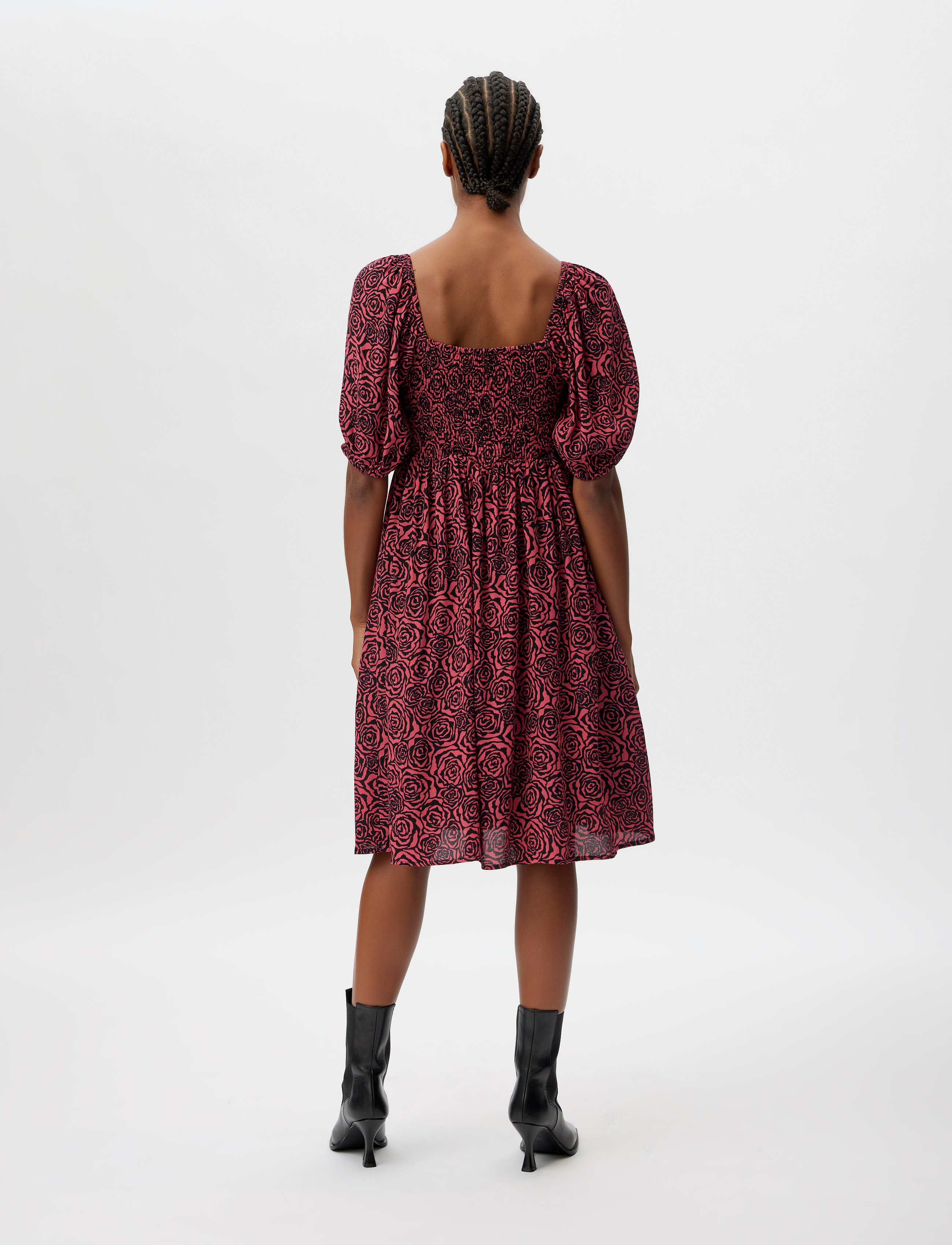 Gestuz - RosyGZ short dress - korte kjoler - pink roses - 3