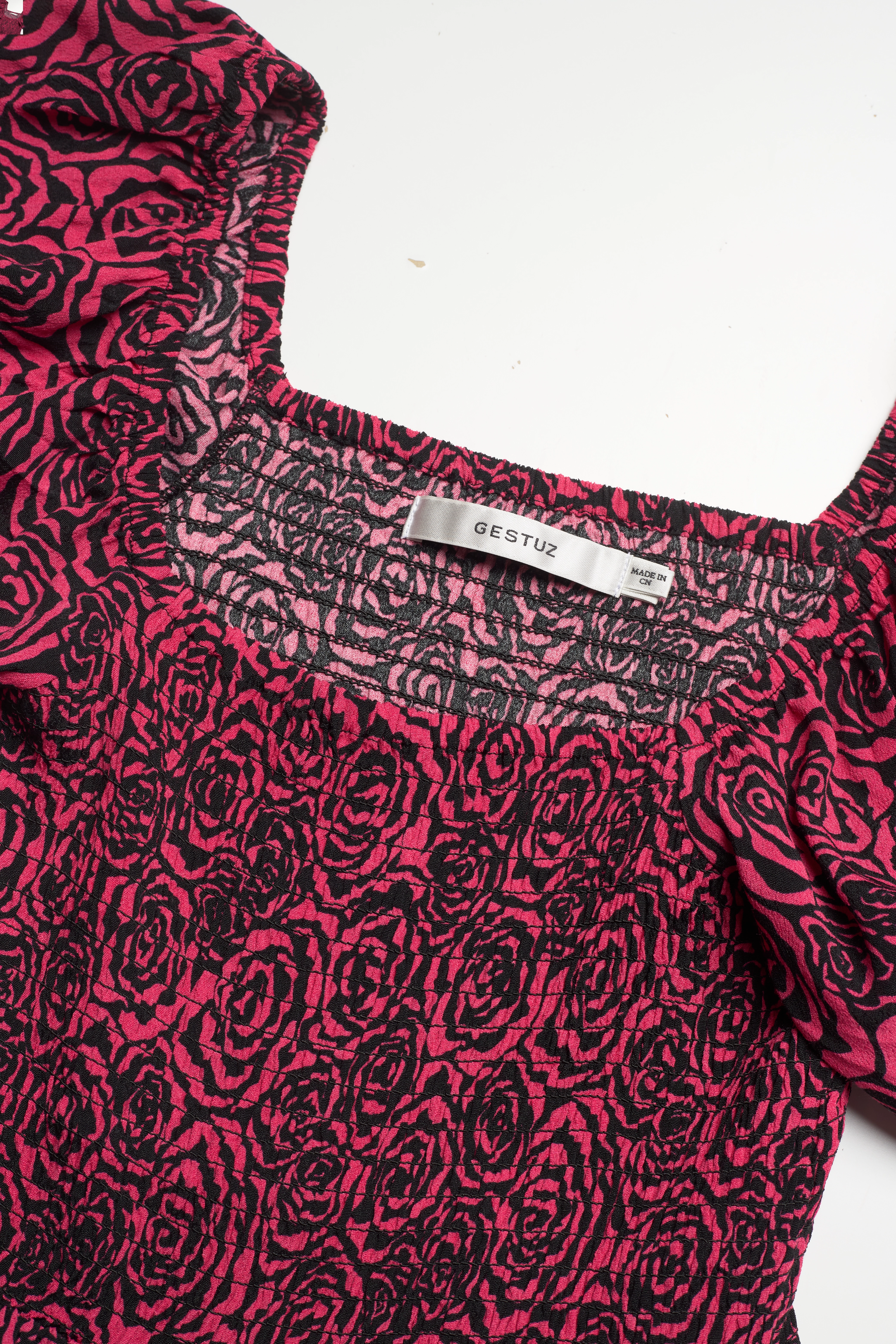 Gestuz - RosyGZ short dress - korte kjoler - pink roses - 4
