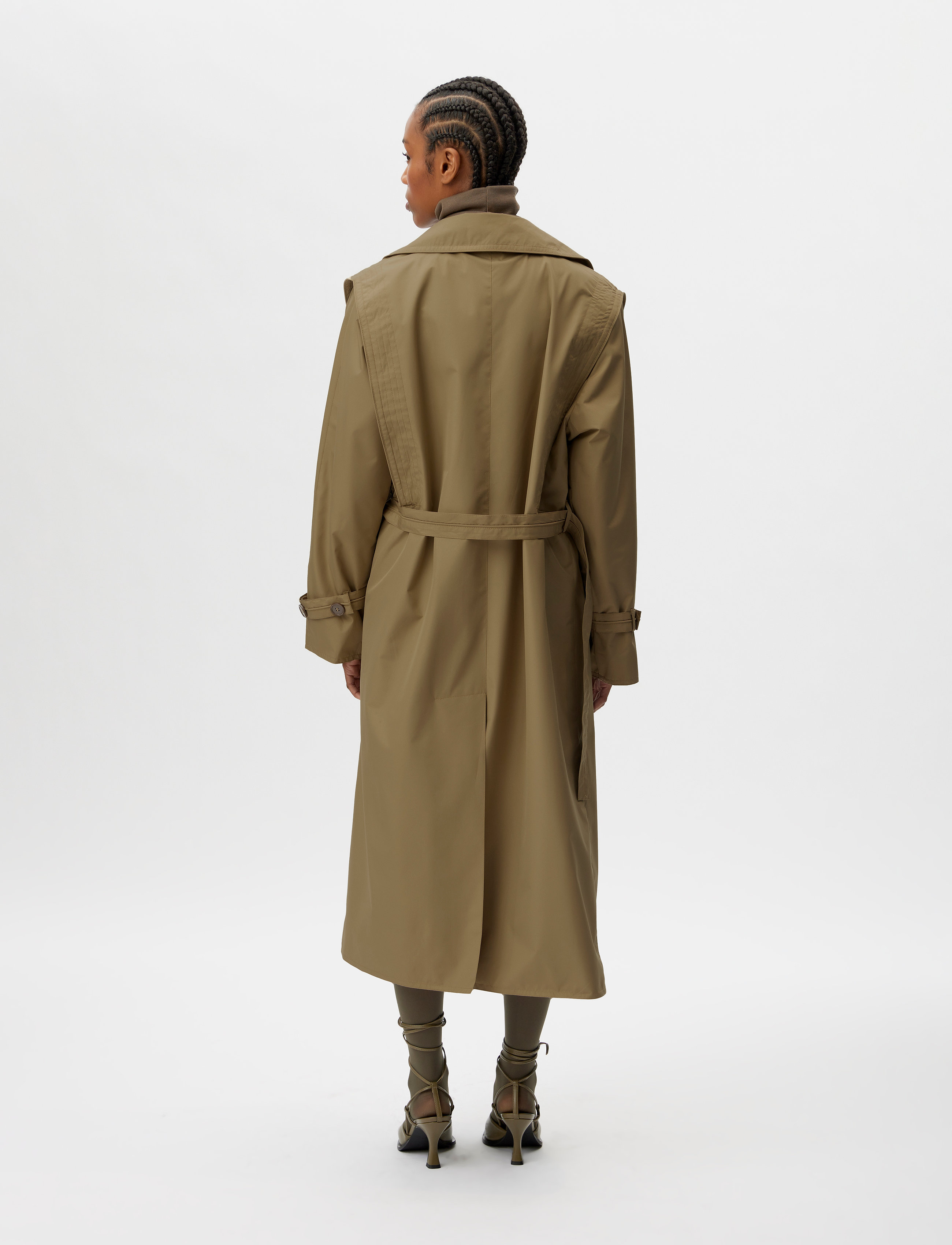 Gestuz - EvelynGZ trenchcoat - gothic olive - 3