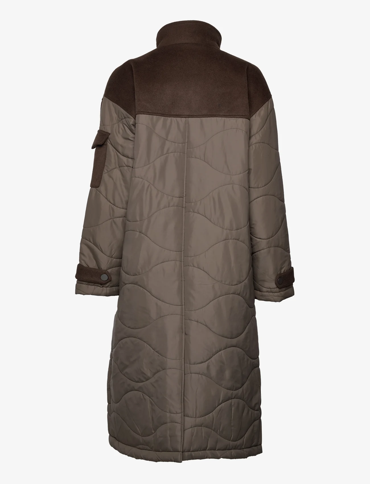 Gestuz - ValeriGZ OZ coat - quilted jackets - dark olive - 1