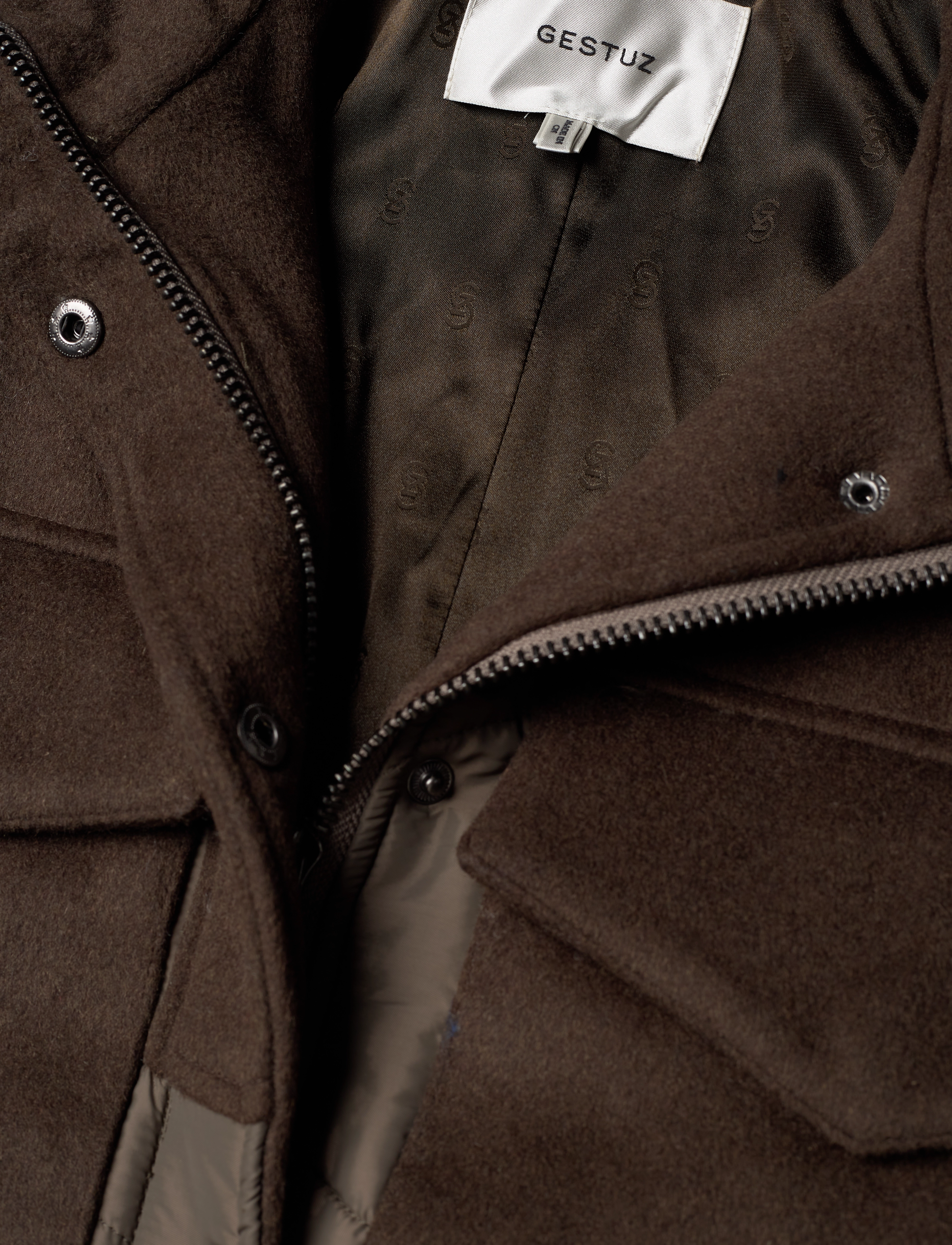 Gestuz - ValeriGZ OZ coat - dark olive - 2