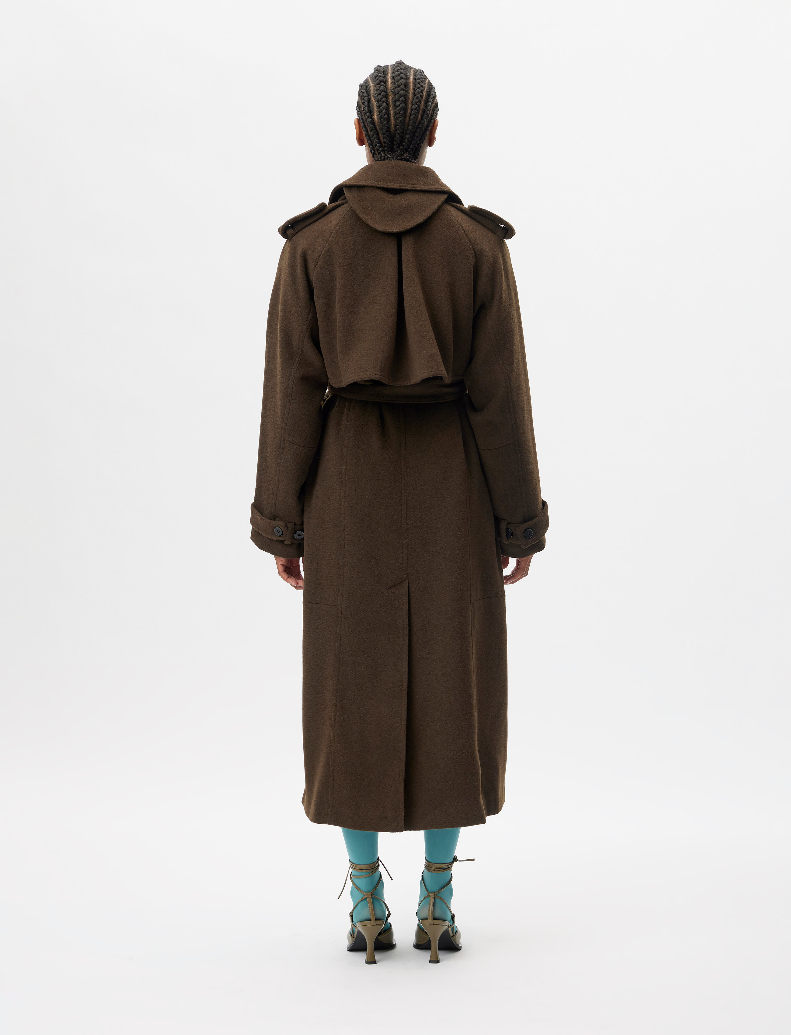 Gestuz - MalinaGZ wool coat - crocodile - 3