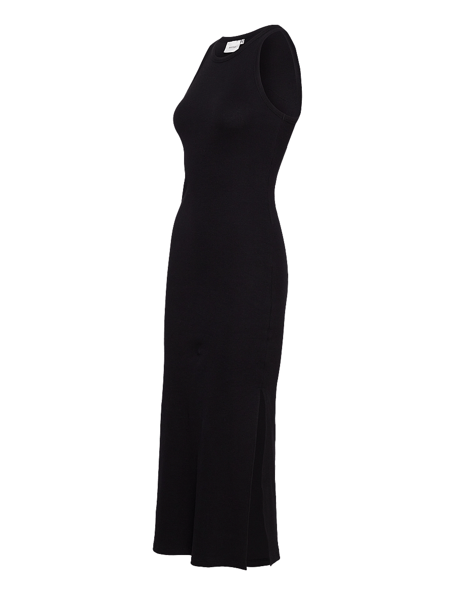 Gestuz - DrewGZ sl long dress NOOS - etuikleider - black - 3