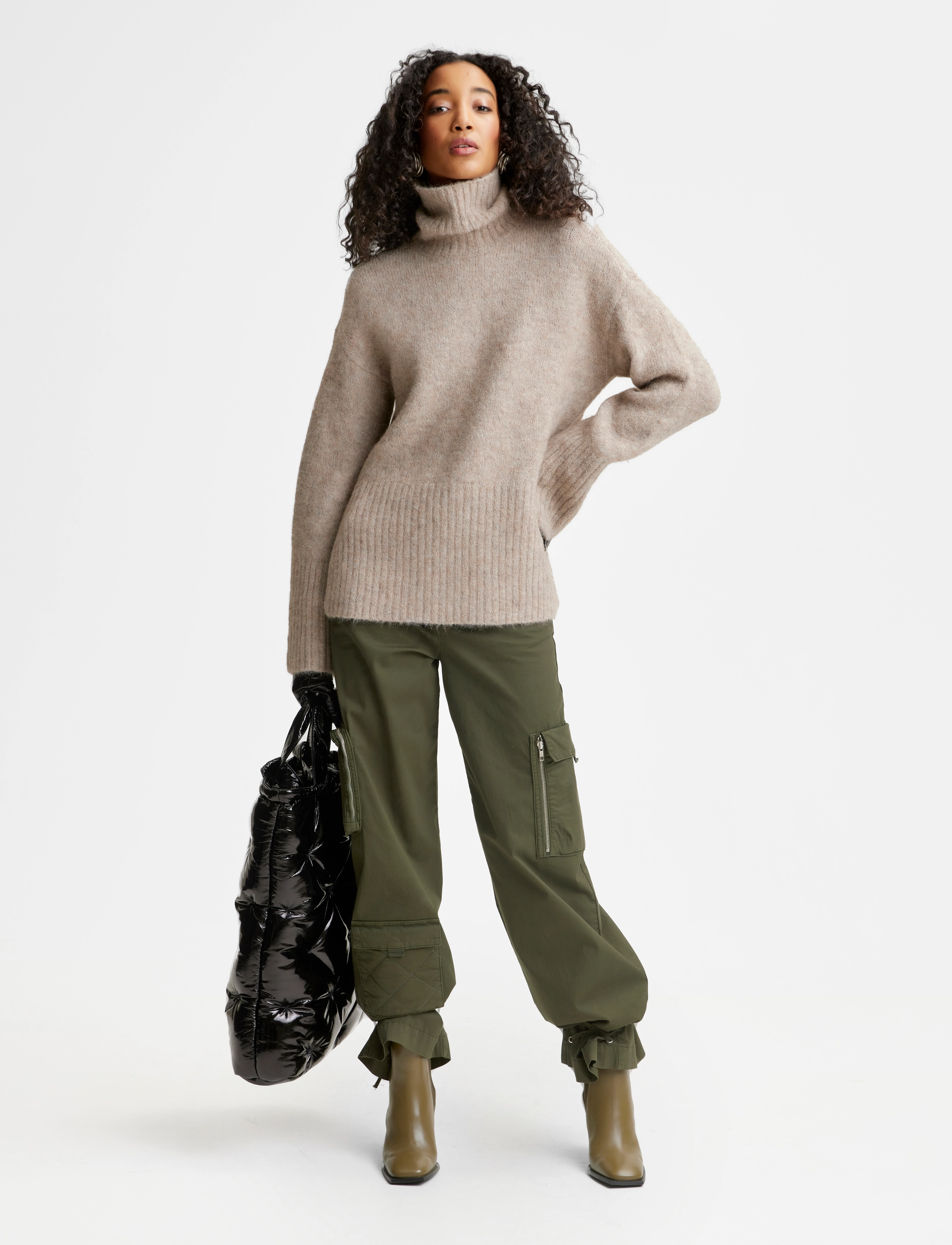 Gestuz - ChanlyGZ pullover - sand melange - 2