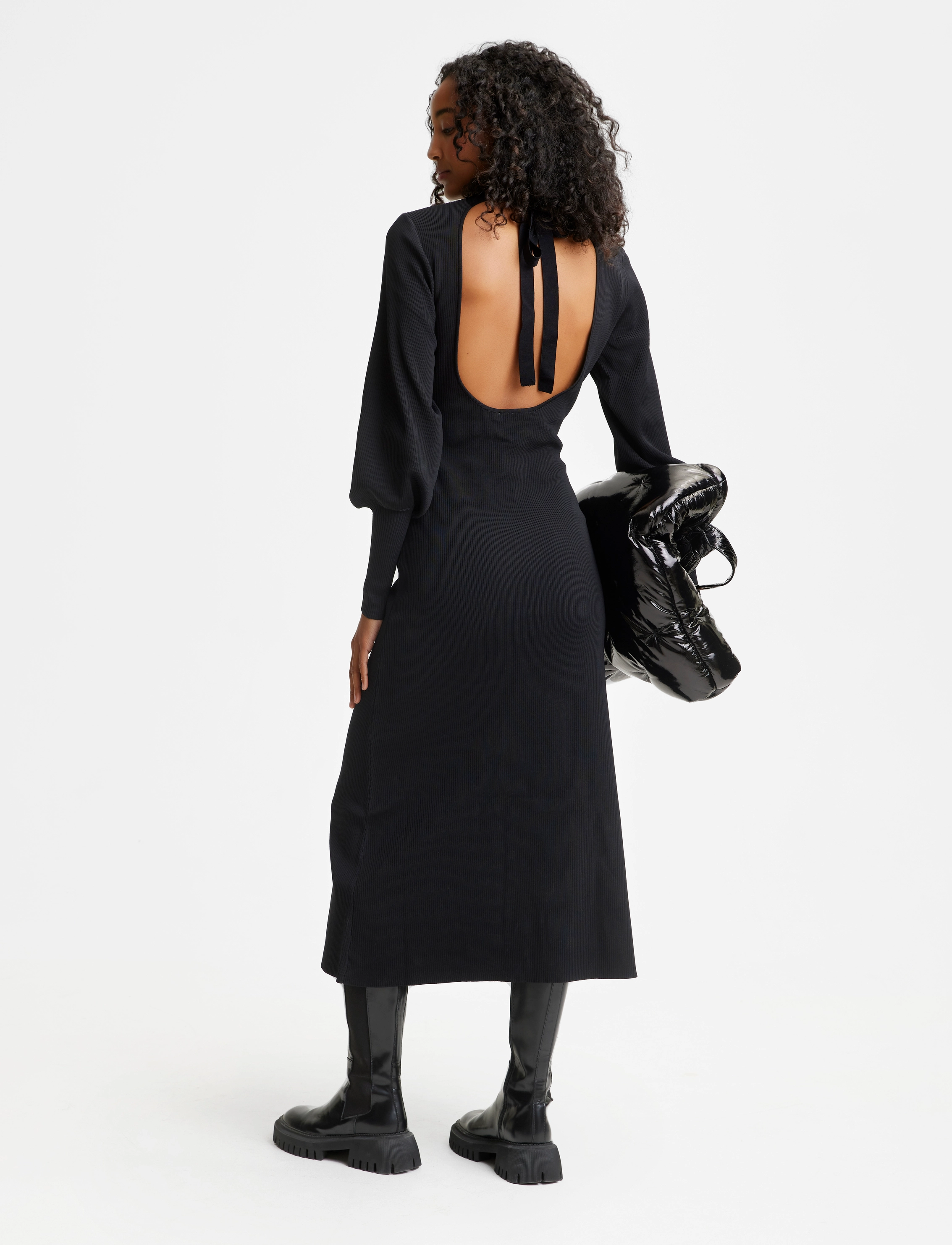 Gestuz - MonaGZ long dress - black - 3