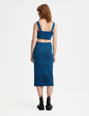 Gestuz - FrejaGZ HW skirt - midi kjolar - directoire blue black mélange - 3