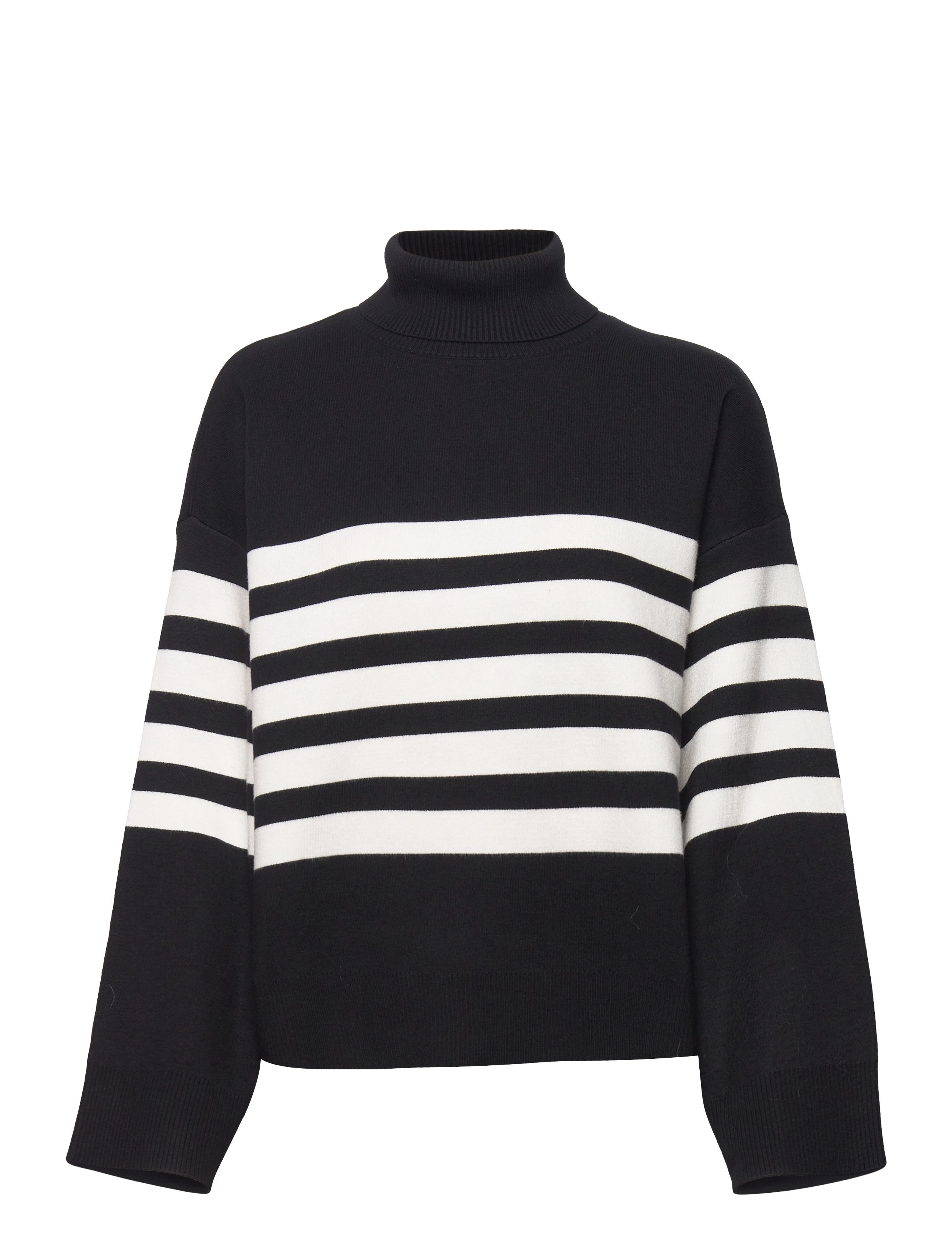 Gestuz - TalliGZ striped pullover - black moonbeam stripe - 0