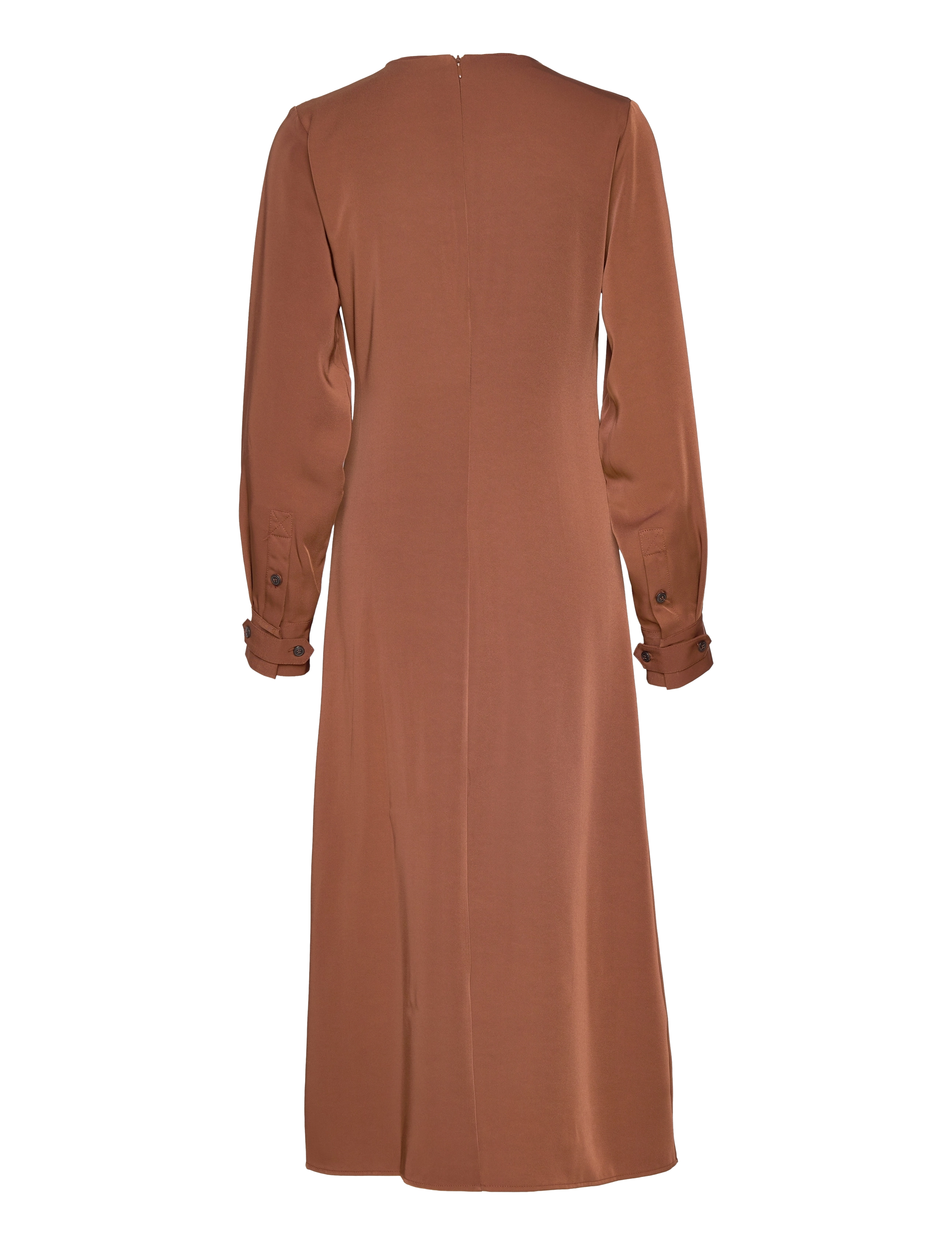 Gestuz - SloanGZ ls dress - midi kjoler - bison - 2