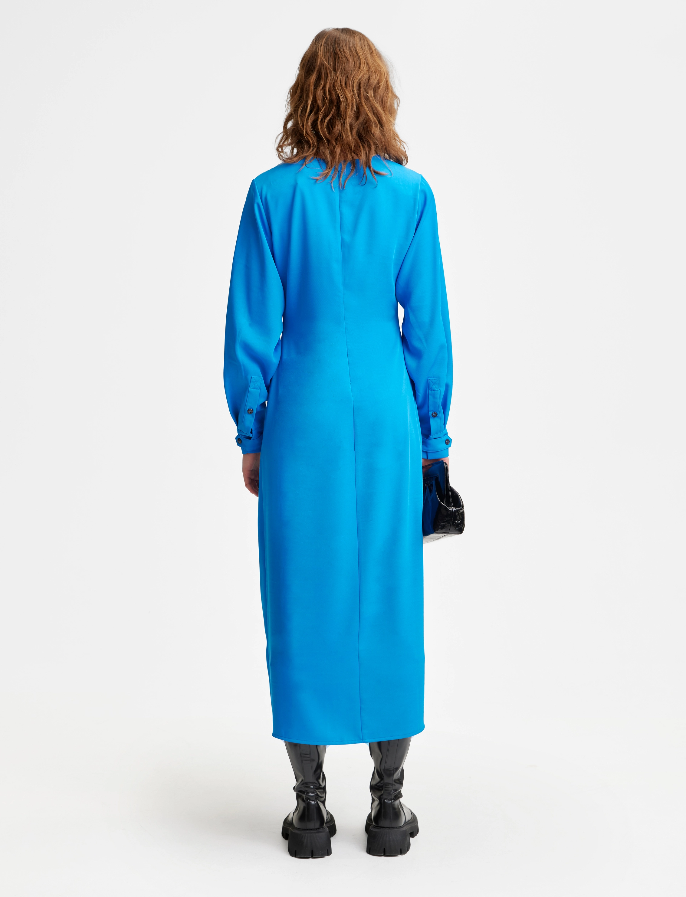 Gestuz - SloanGZ ls dress - midi kjoler - directoire blue - 4
