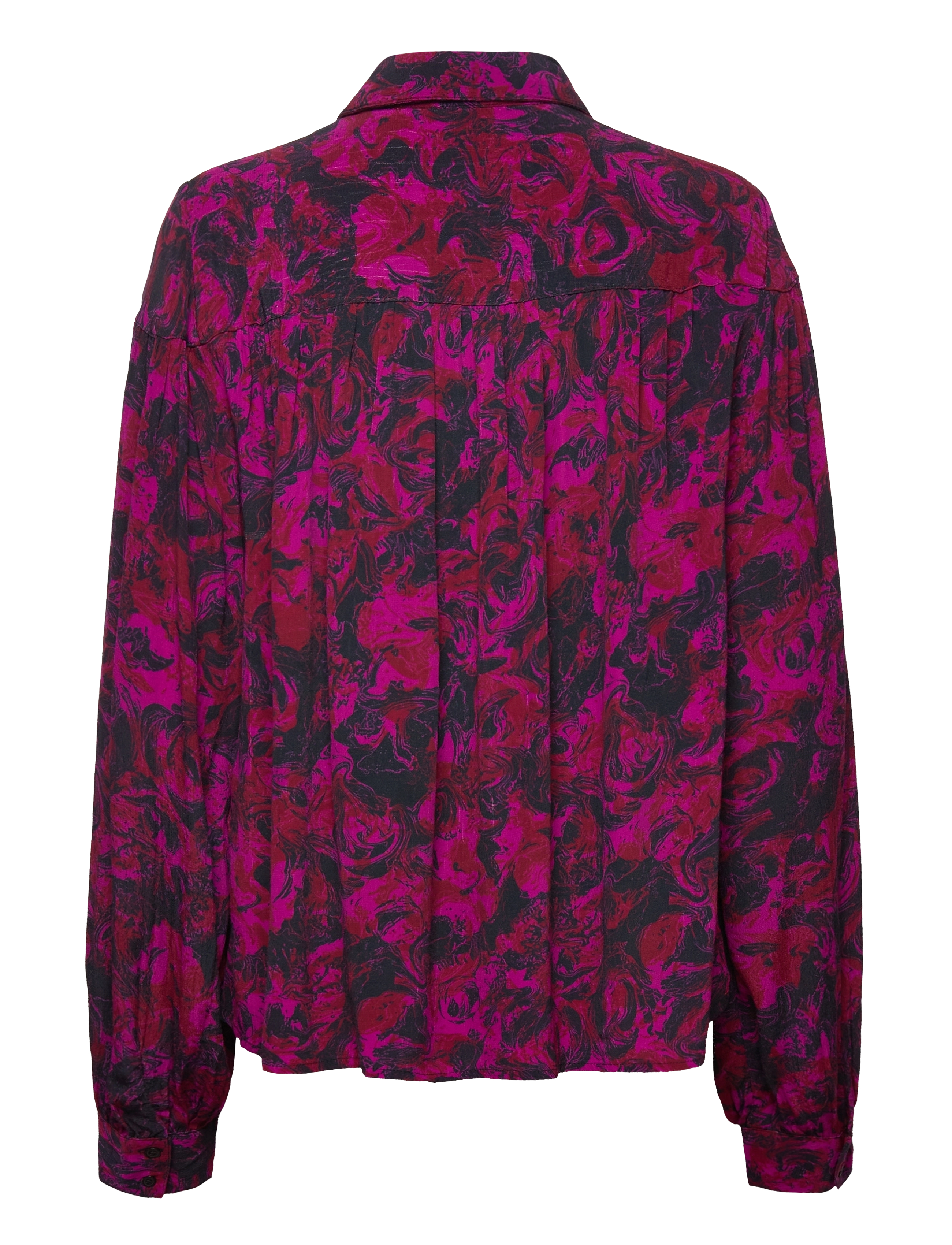 Gestuz - LumiGZ shirt - pink art - 1
