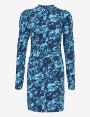 Gestuz - RavaGZ slim dress - vakarėlių drabužiai išparduotuvių kainomis - blue art - 0